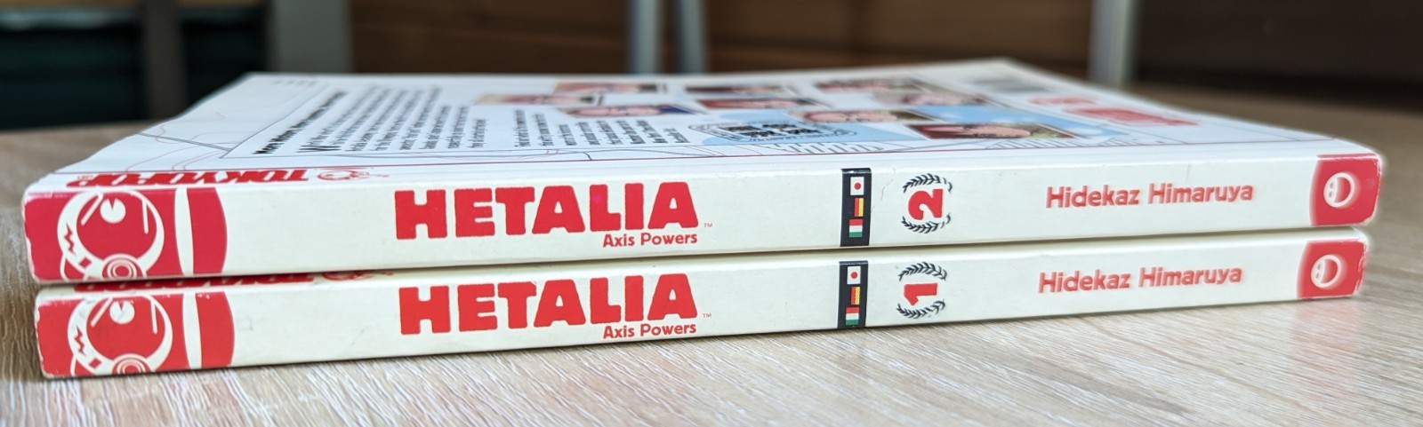 Hetalia Axis Powers Volume 1 2 Set Hidekaz Himaruya First Print TokyoPop Manga