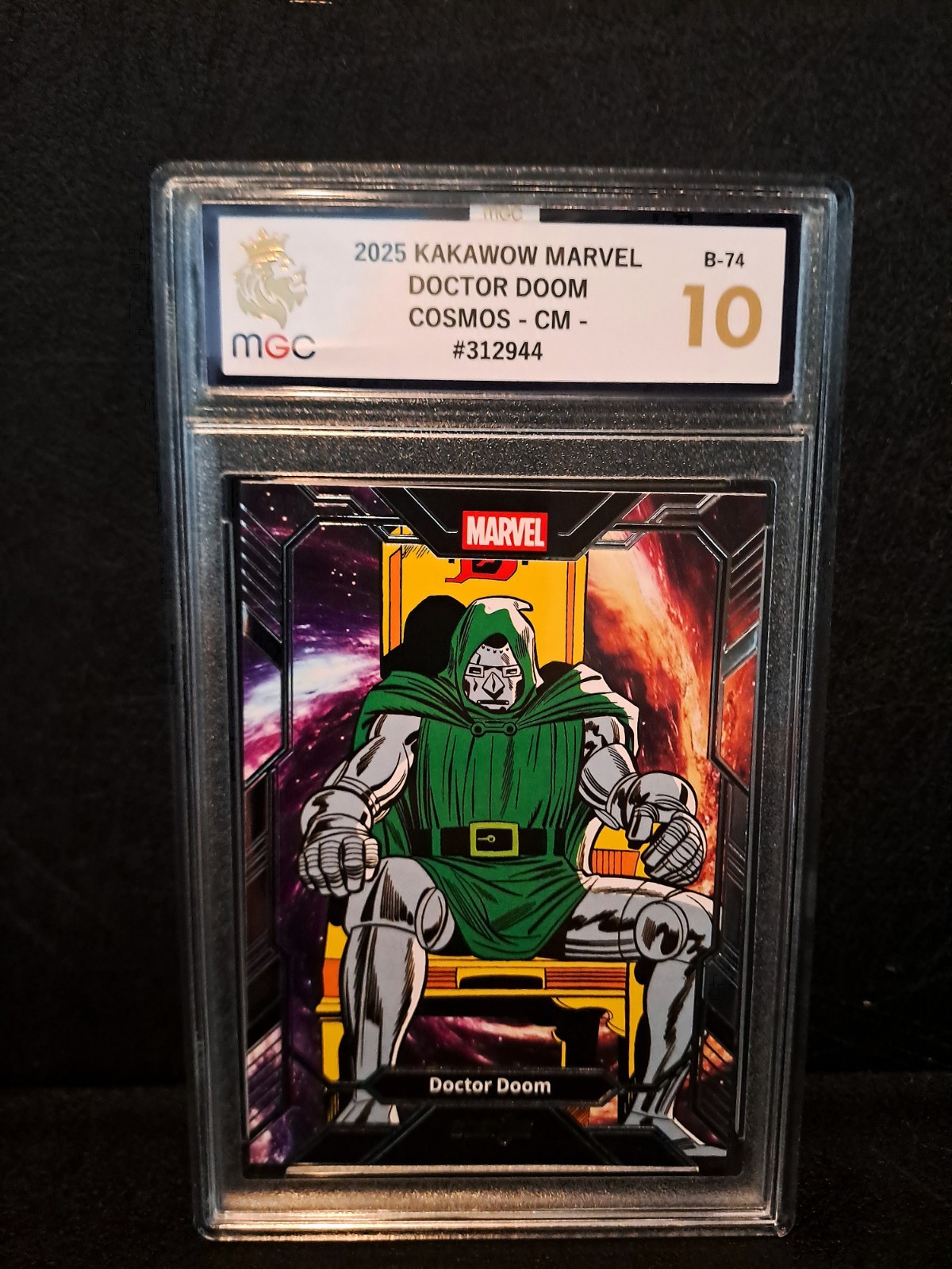 Dr. Doom MGC 10 GEM MINT Marvel Kakawow Cosmos 2025 Graded