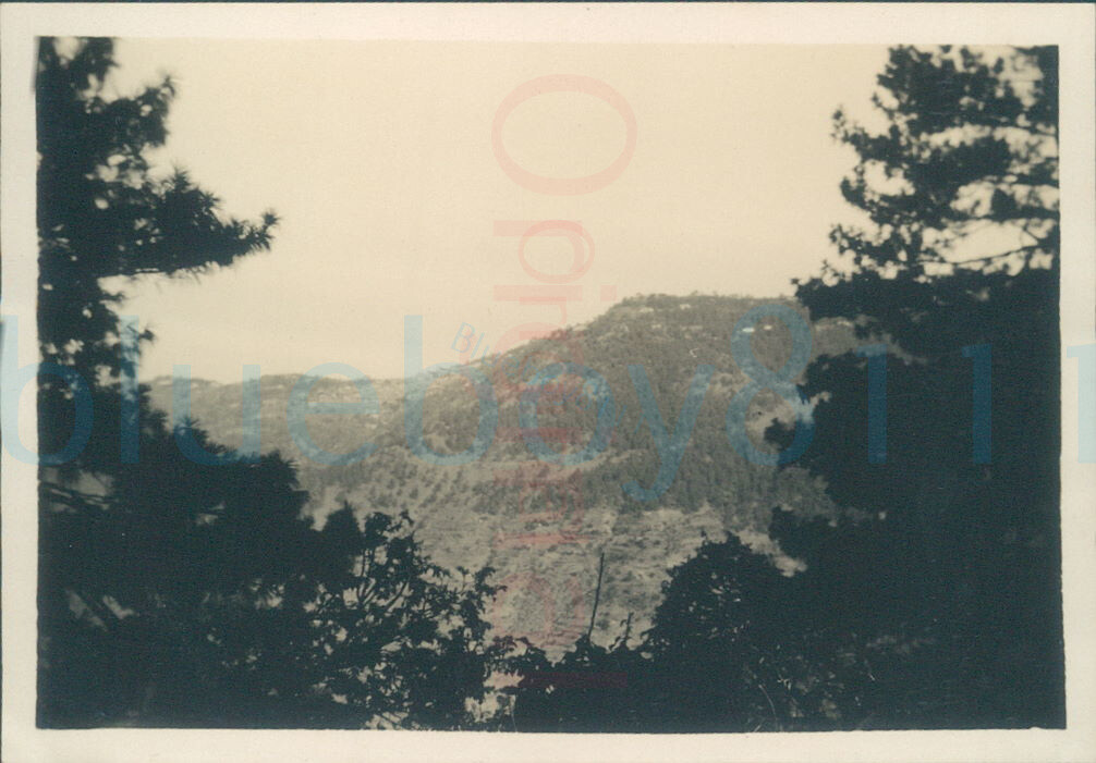 1929 photo Murree Hills NW British India Pakistan 3.3×2.3″