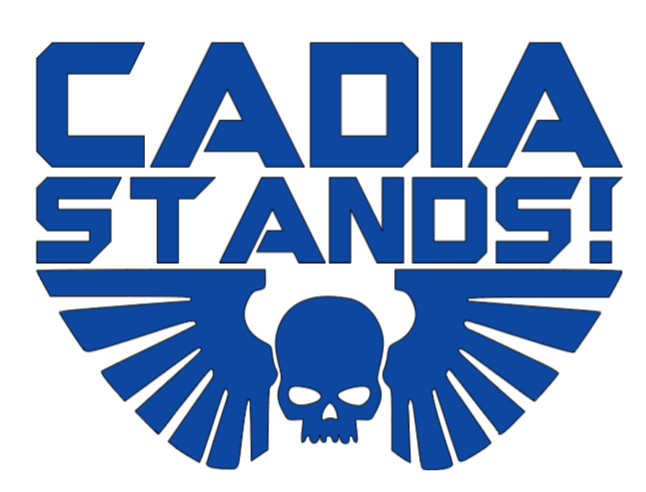 Vinyl Car Decal Sticker – Warhammer 40k Astra Militarum Cadia Stands d&d game
