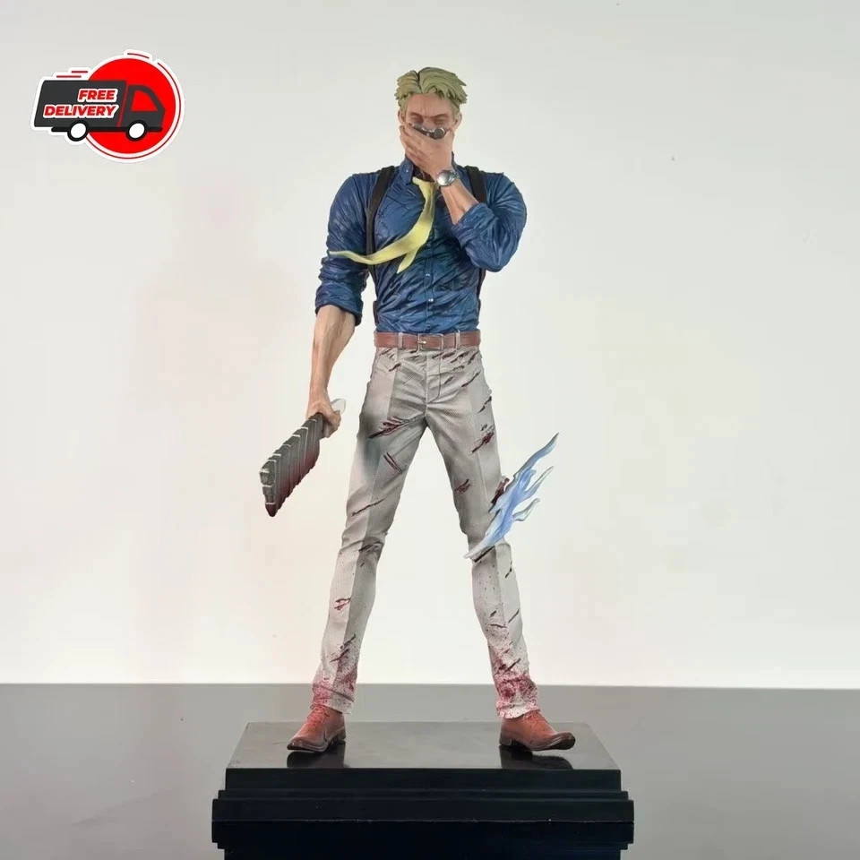 30cm Nanami Kento Jujutsu Kaisen Anime PVC Figure Bust Doll Model Statue Toy Kid