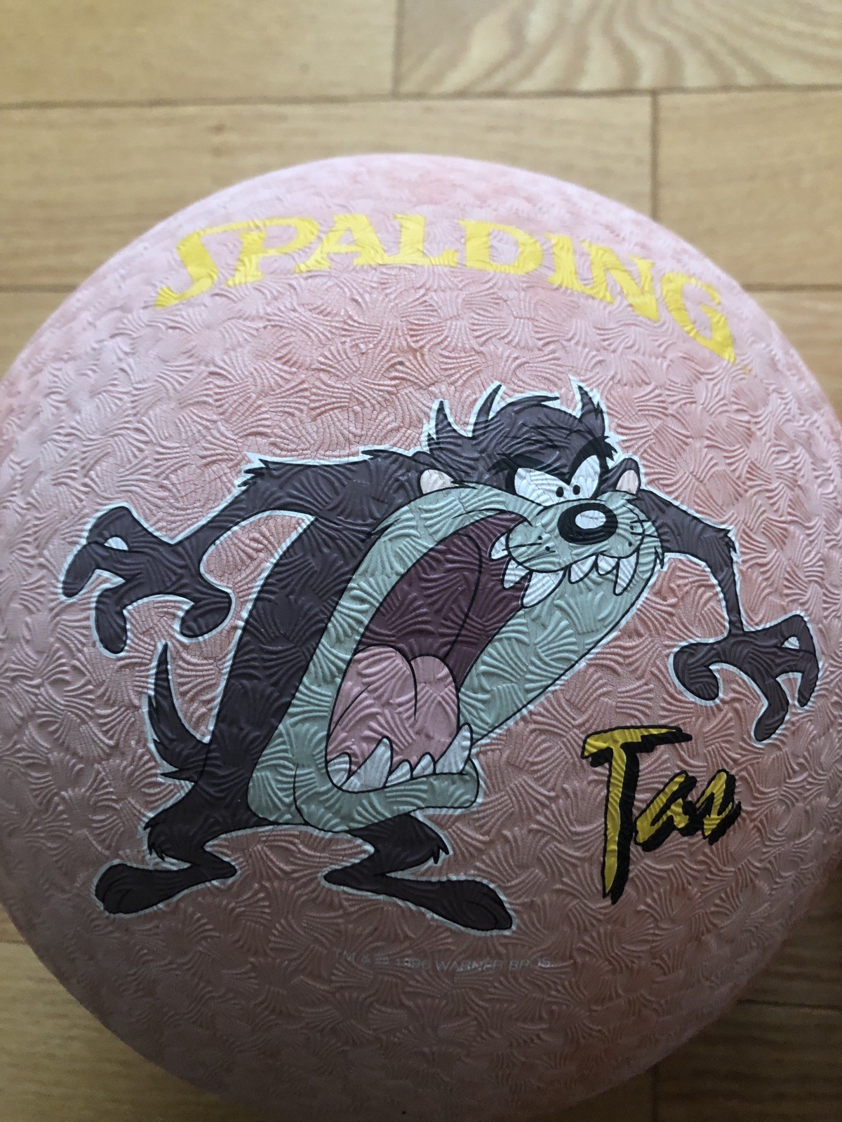 Rare 1996 Tasmanian Devil Taz Playground rubber Dodge Ball Vintage Warner Bros.