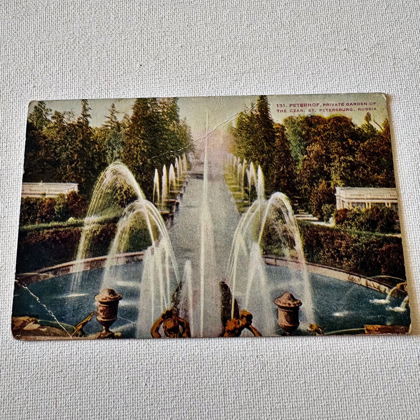 Vtg Topographical Post Cards Posted 1900s Nebraska WVA Washington Russia Canada
