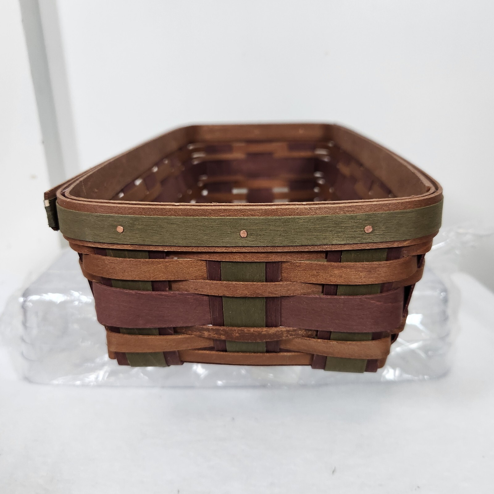 Longaberger 2008 Harvest Weave Bread Basket Combo Autumn Path NOS Retired FALL