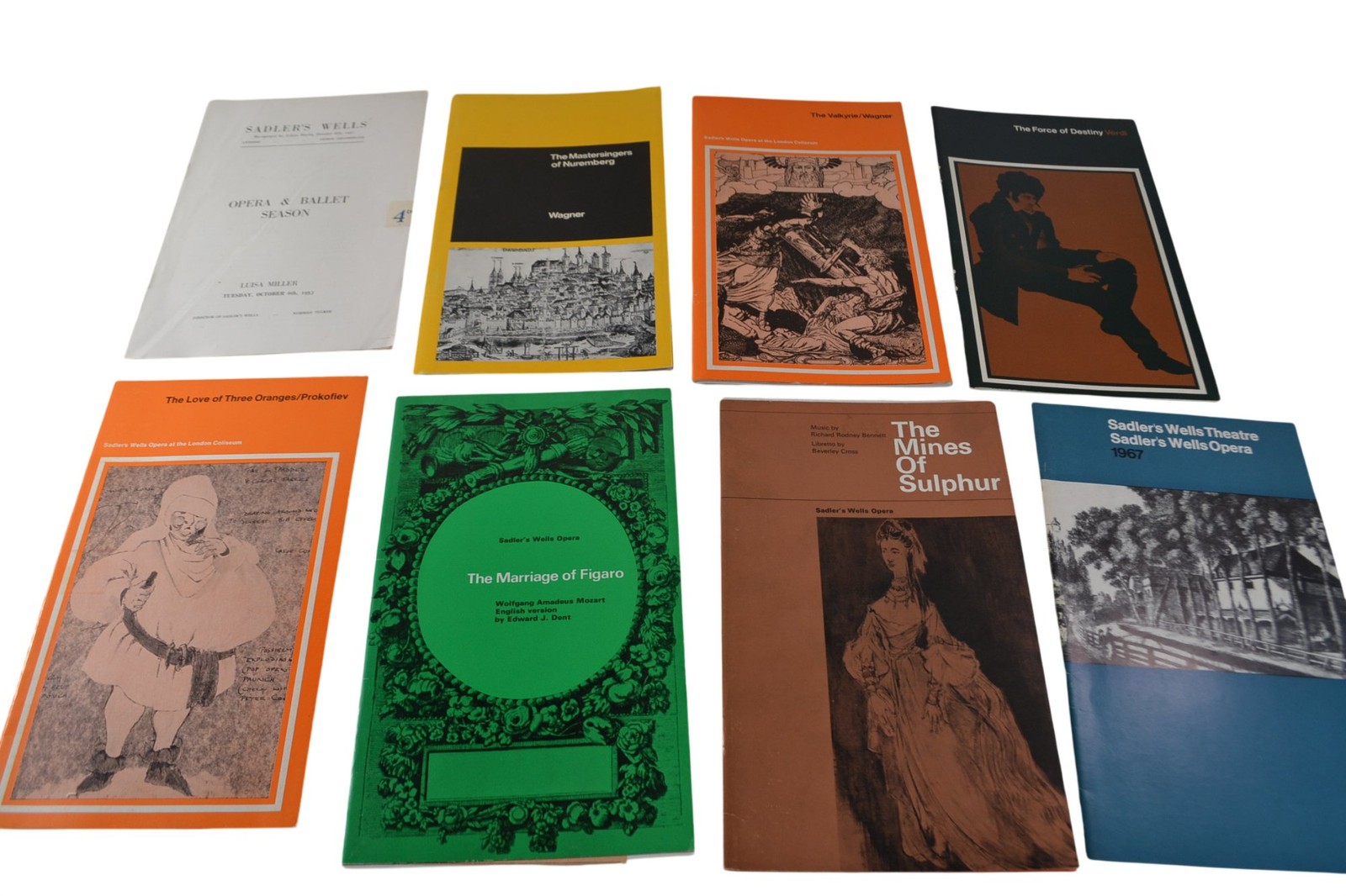 Sadler’s Wells Opera Programmes Collection The Marriage of Figaro Vintage