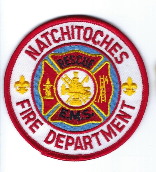 Natchitoches (Natchitoches Parish) LA Louisiana Fire Rescue EMS Dept. patch