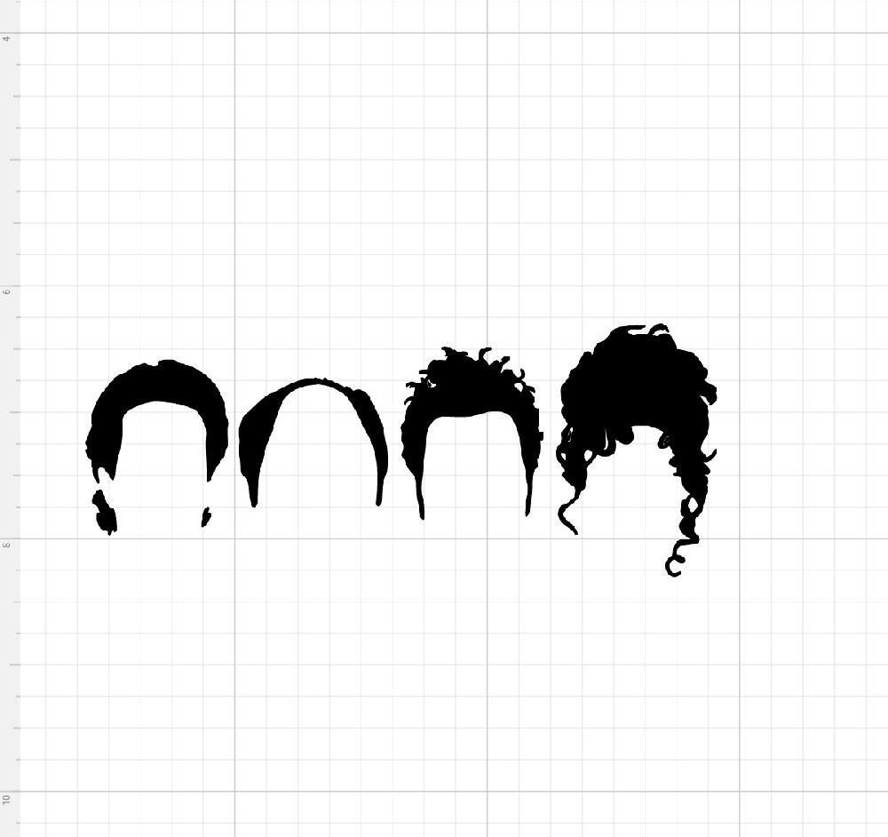Seinfeld: Custom JERRY, GEORGE, ELAINE AND KRAMER Vinyl Sticker Decal, Vintage