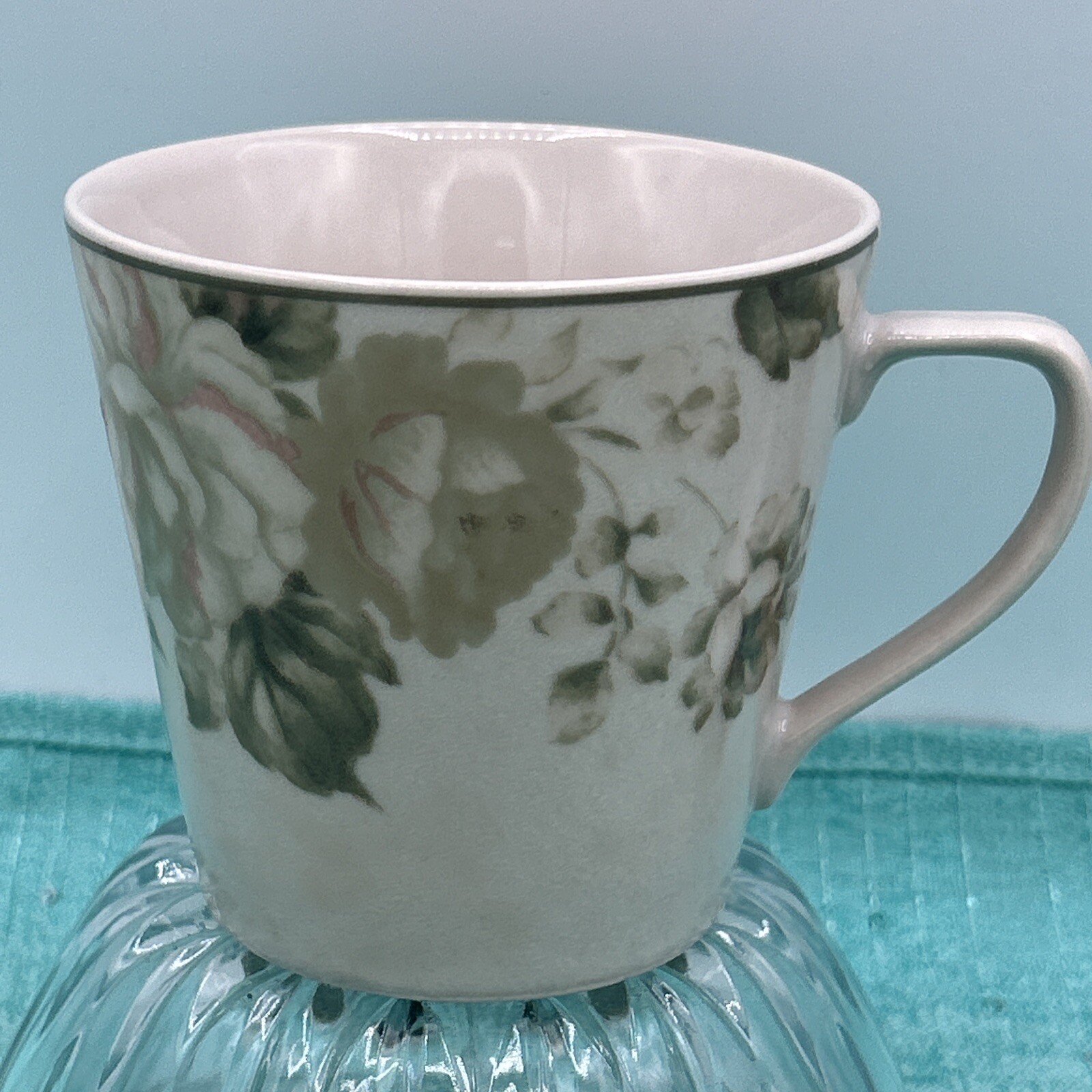 222 Fifth Tapestry Coffee Cup, Spring Floral Coffee Mug