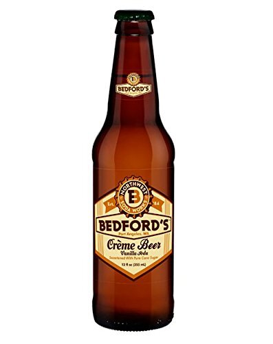 Bedford’s Creme Beer Vanilla Cream Soda 12 Pack 12oz Glass Bottles
