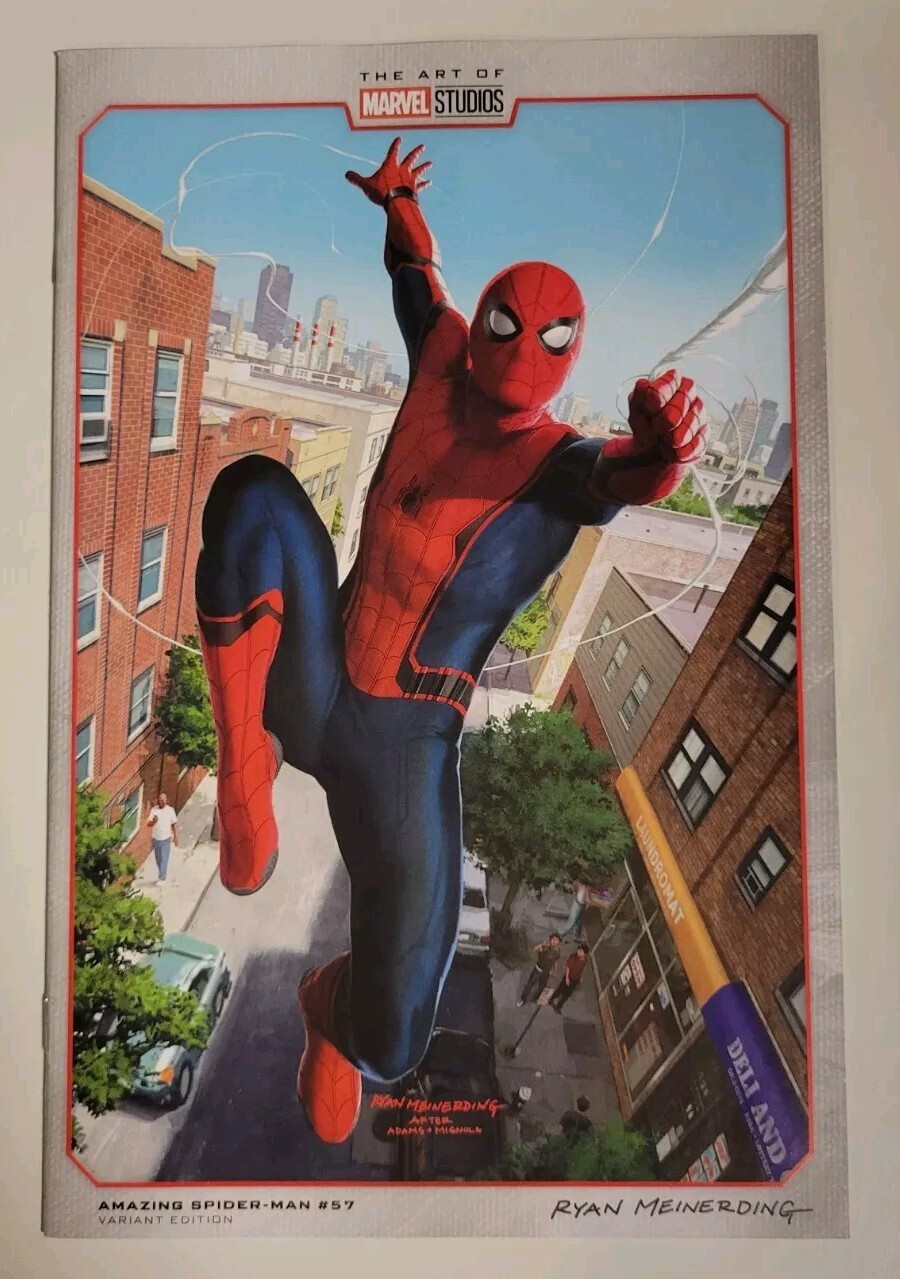 AMAZING SPIDER-MAN #57 11/2024 VF+ MEINERDING MCU ART VARIANT MARVEL COMICS