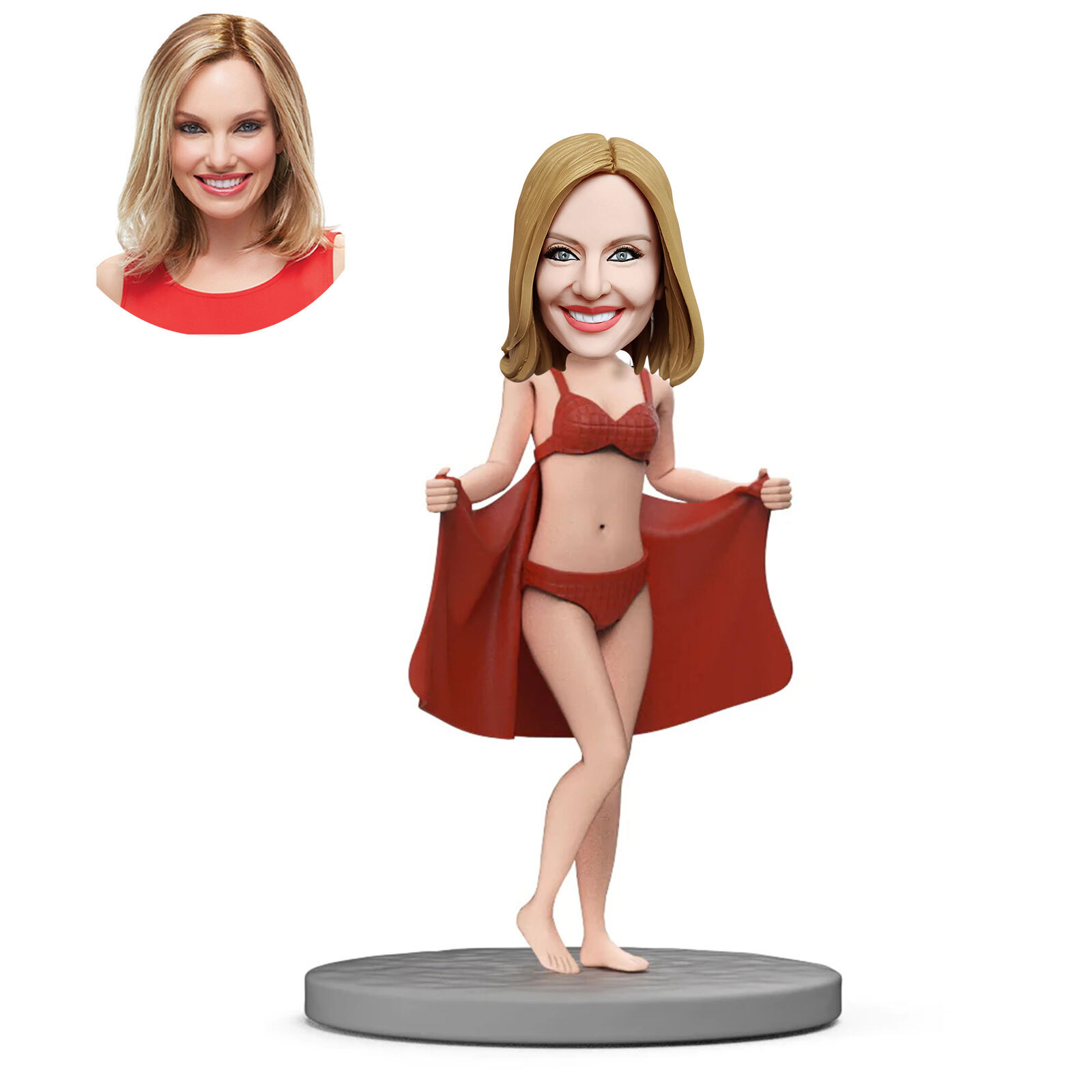 Humorous Sexy Female Stripper Custom Bobblehead Customized Photo Bobble Head