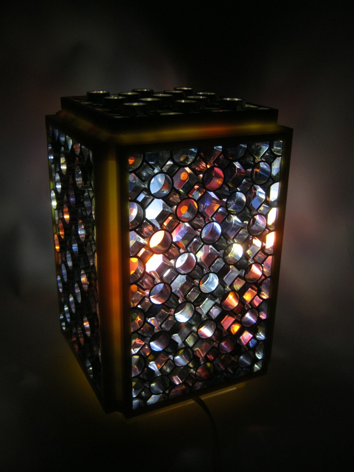 Vintage Soviet Desk Night Lamp USSR Retro Disco 1980s
