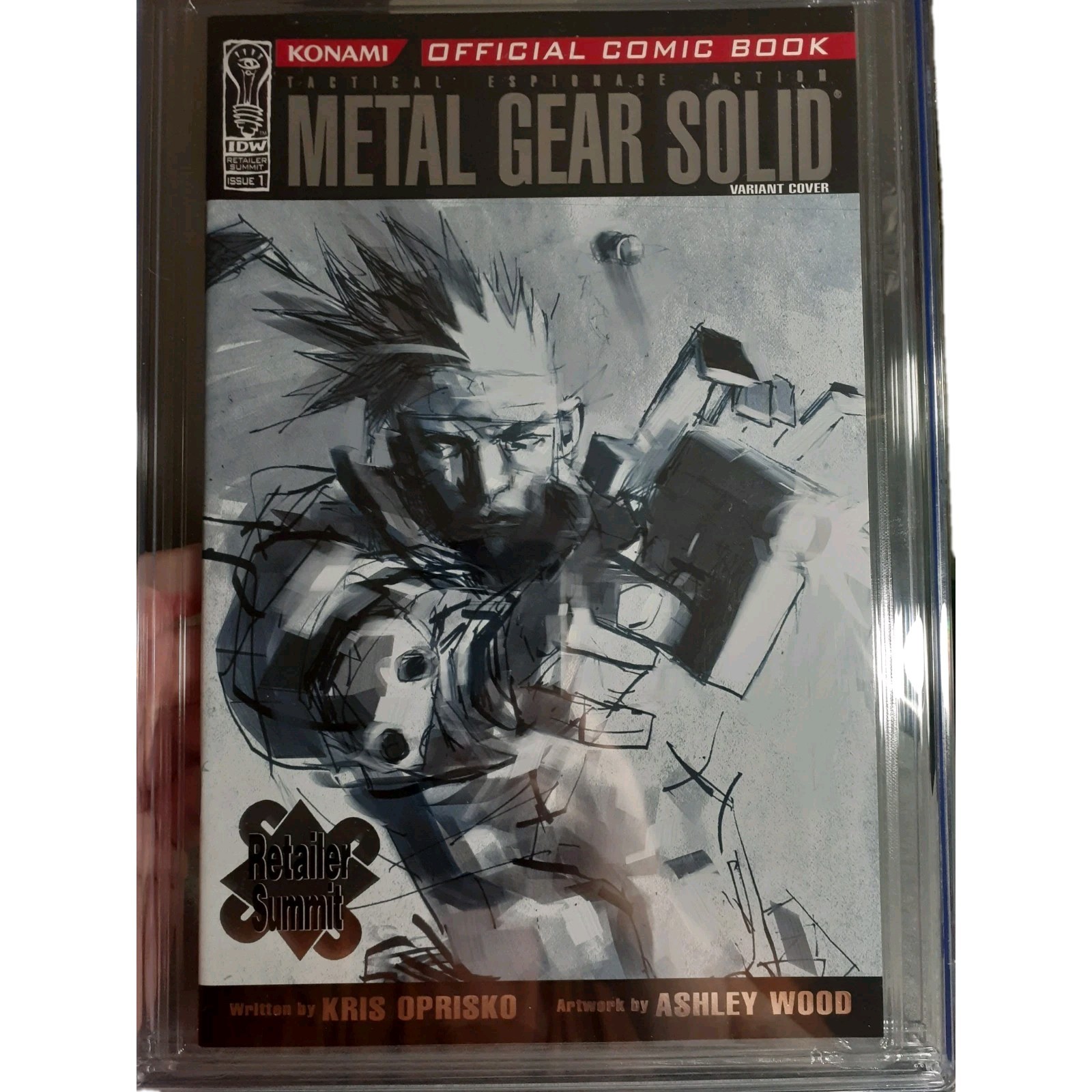 METAL GEAR SOLID #1 DIAMOND RETAILER SUMMIT IDW COMICS 2004 CGC 9.8 VERY RARE