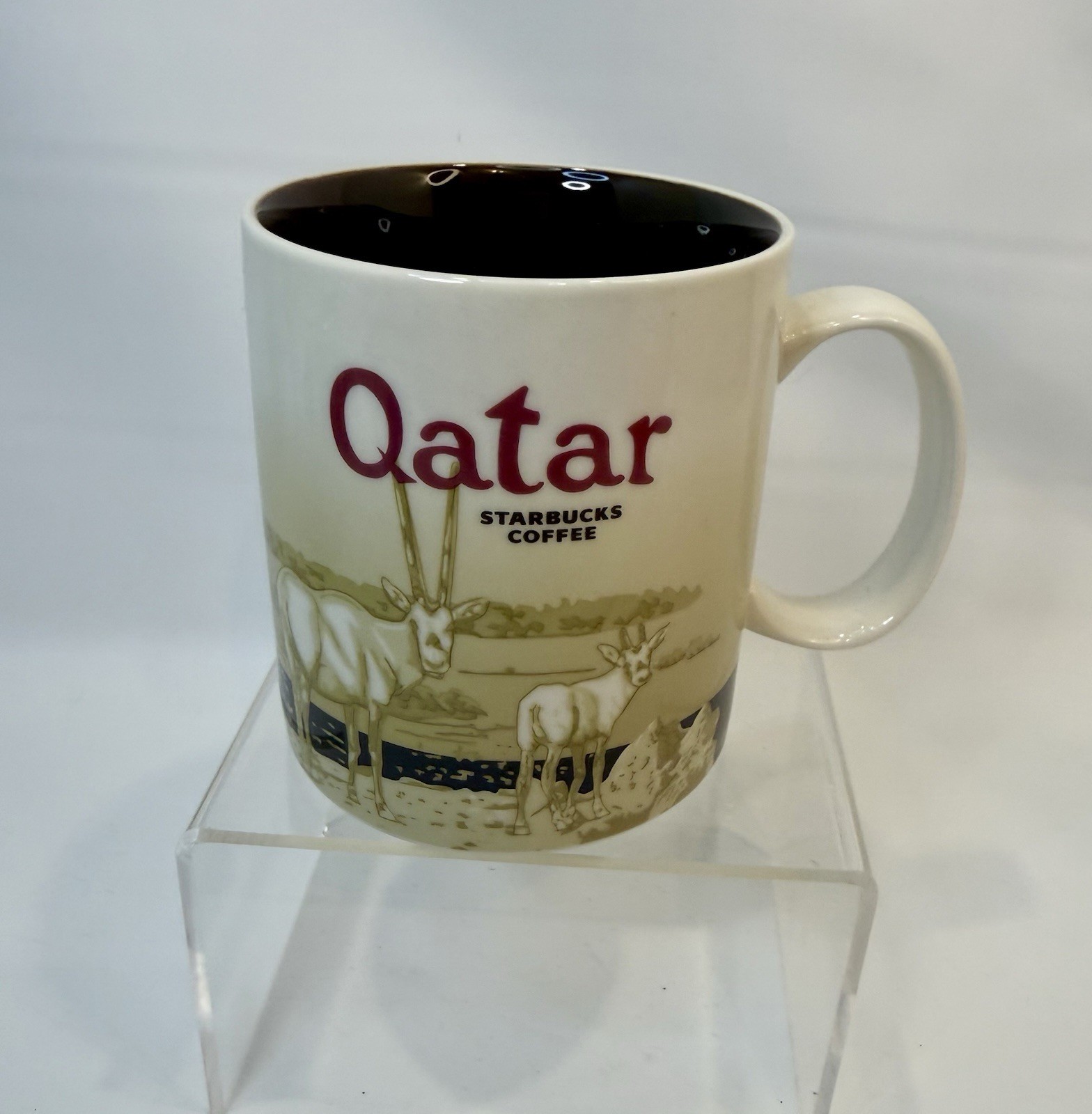 Starbucks Qatar Global Icon Series Mug 16oz Coffee Tea Mug 2017: NEW