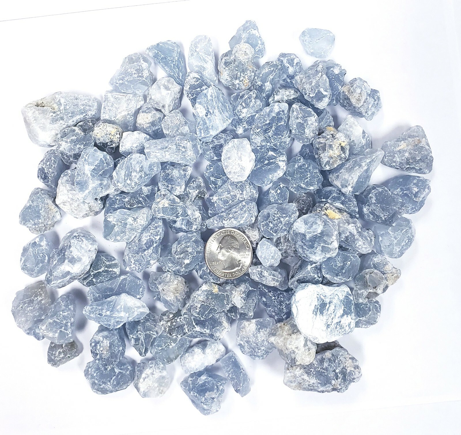 Celestite Crystal Bulk Wholesale Celestine Rough Stones from Madagascar