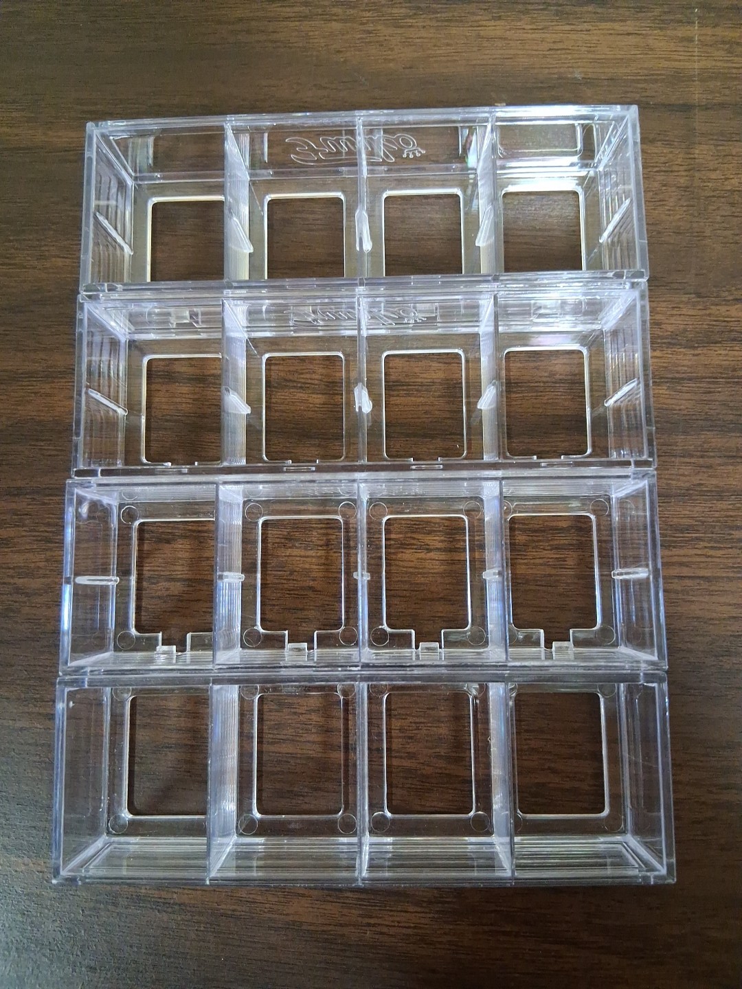 Funko Bitty Pop! – Stackable Shelves – Lot of 4 Holds 16 Bitty Pops Free Shippin