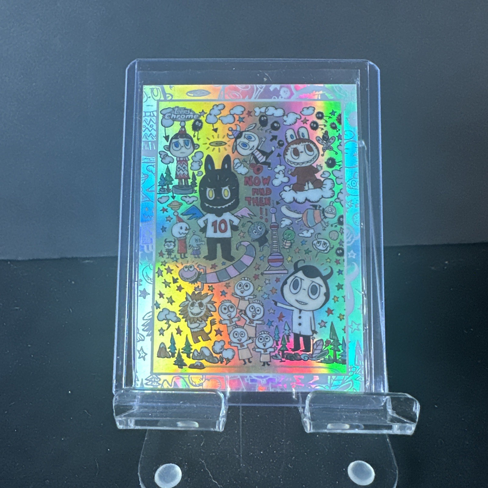 2025 Topps Chrome Labubu #2 “TM01” Kasing Lung Artist Refractor