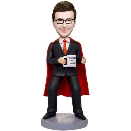 Customized Boss Bobblehead Doll, Personalized And Fully Handmade, Meaningful Gif