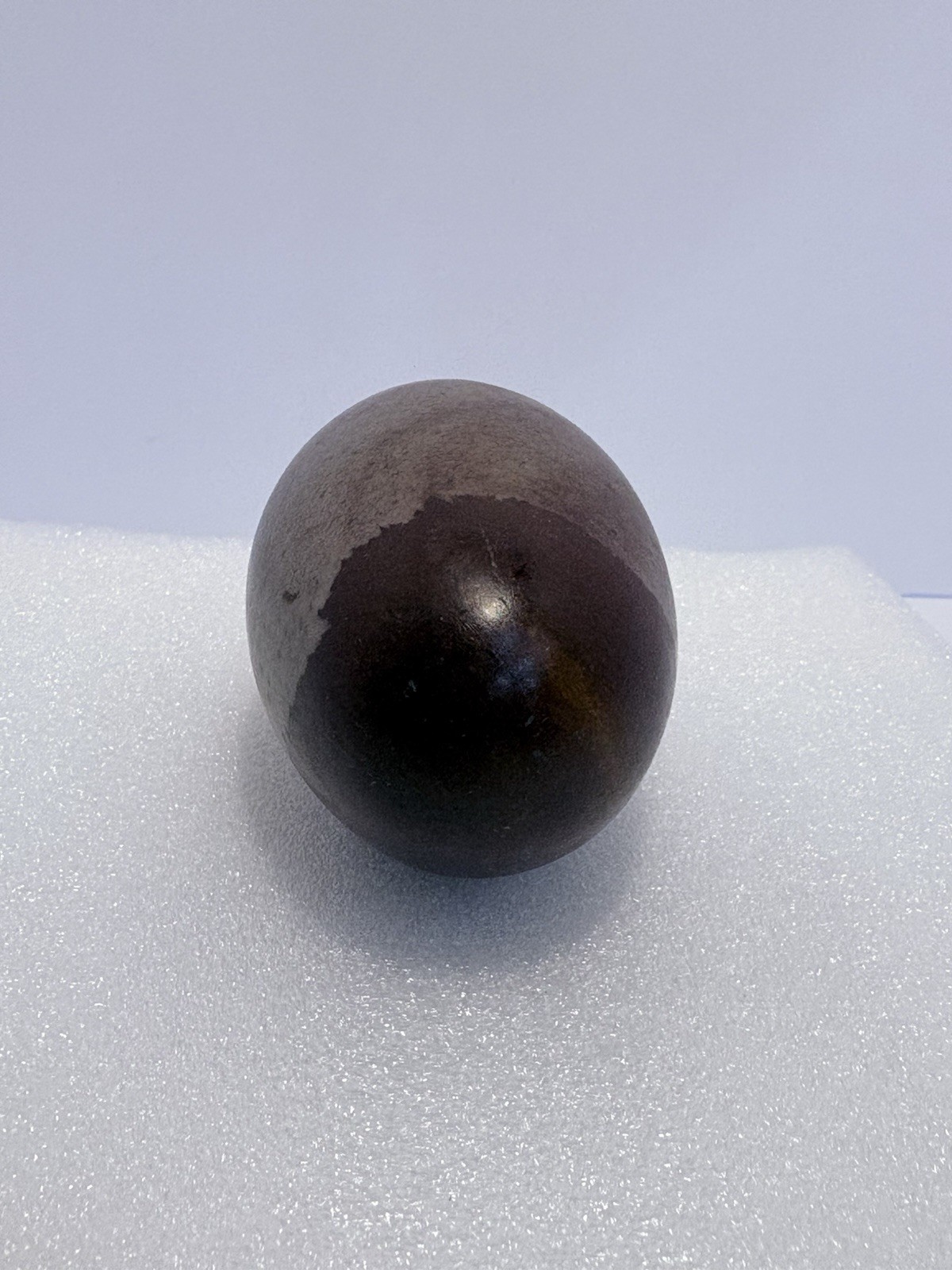 Shiva LingamStoneNarmadaRiverTumbled 4lbs8″ Long X3.5″High (3)