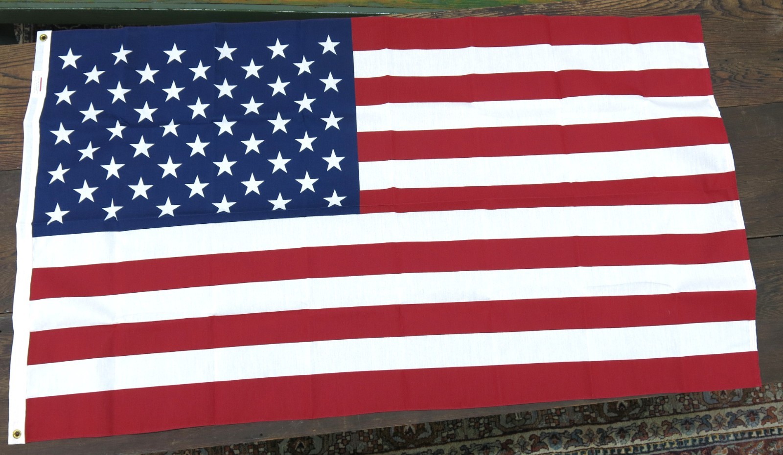 US Flag 3ft x 5ft Polyester/Cotton Made in USA Flag United States of America