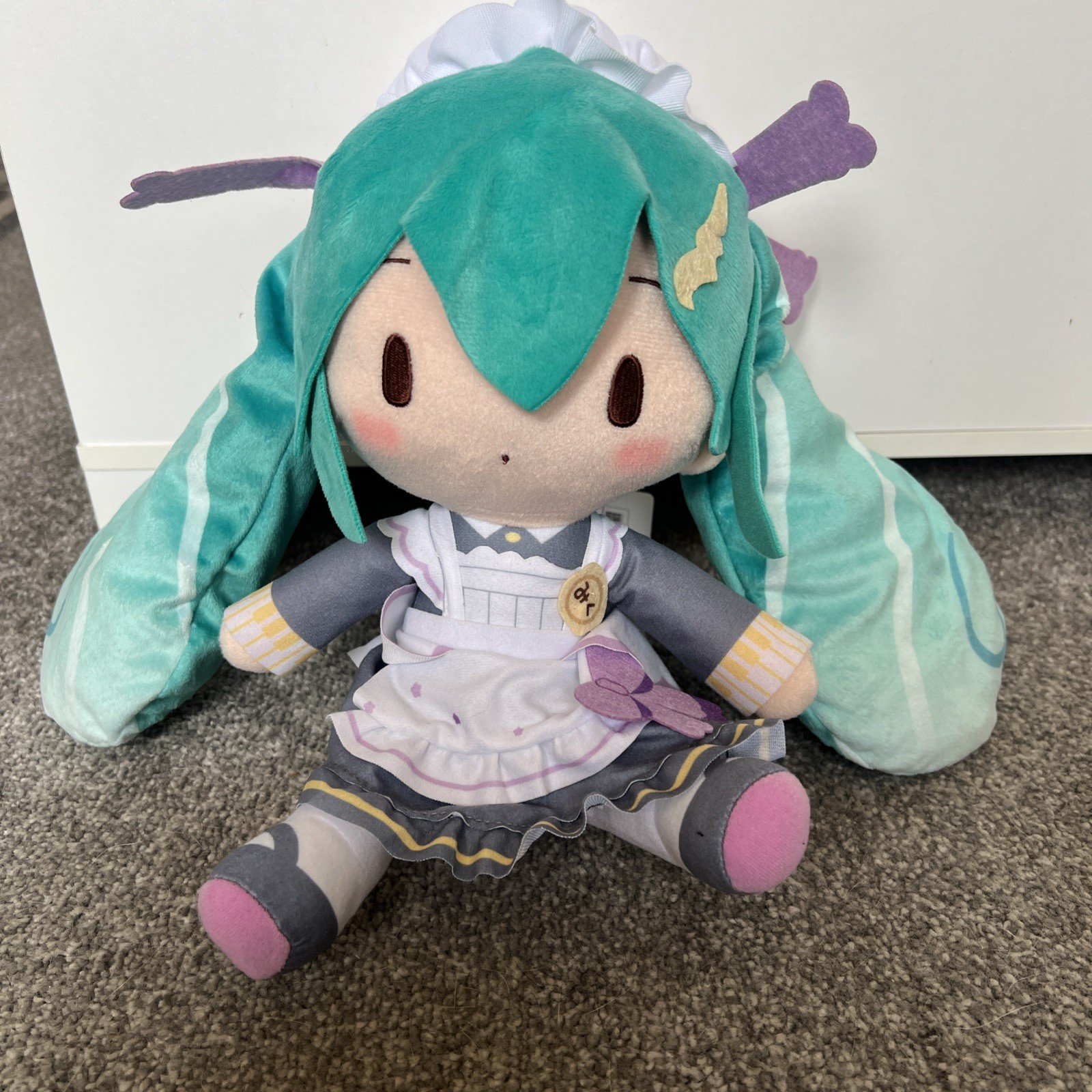 Hatsune Miku Fuwapuchi Series M Plush Hatsune Miku Classical Maid NEW, US seller