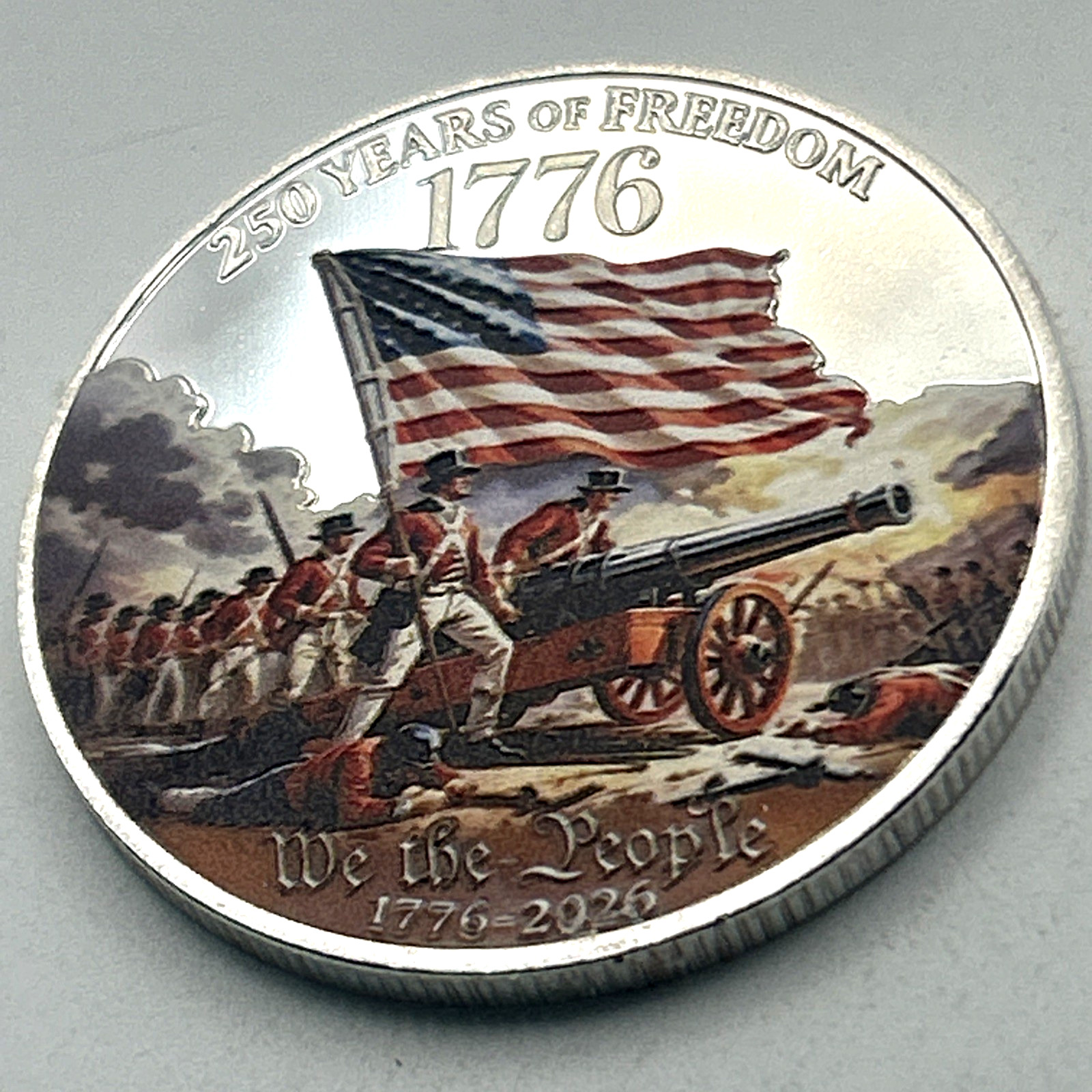 *United States 250th Anniversary* ENRAVED Commemorative Coin Medal