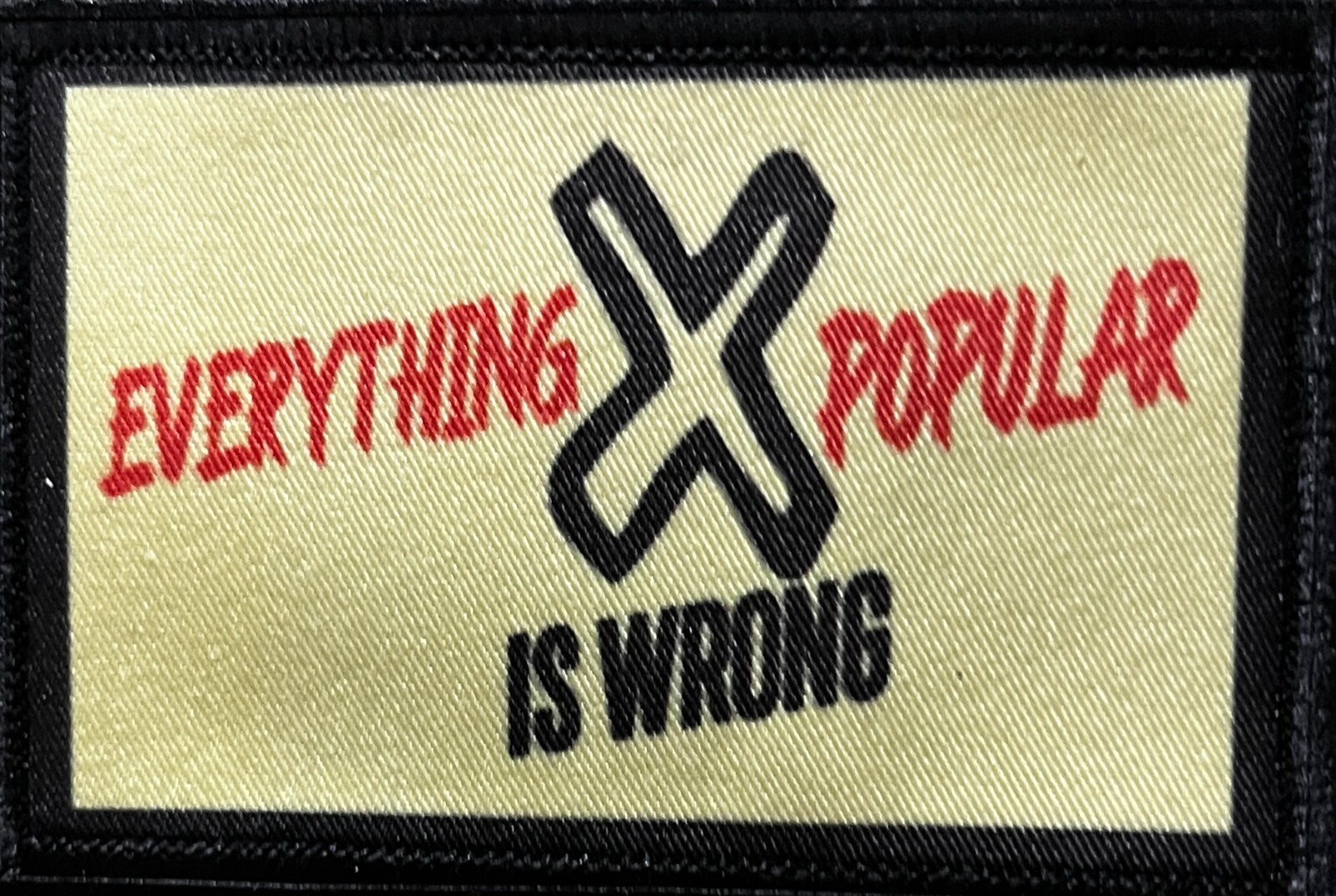 AK-47 Rated E for Everyone Morale Patch Military Tactical