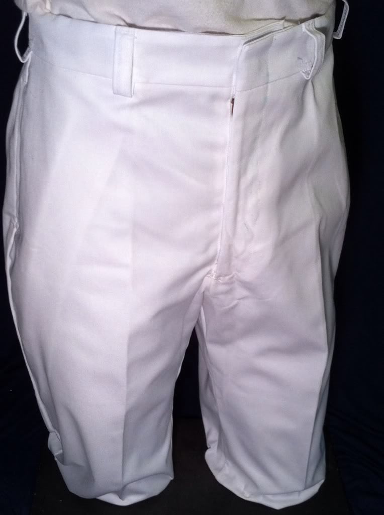 MEDICAL ASSIST MENS TROUSERS COOK UNIFORM PANTS US MILITARY SCRUBS WHITE 33R NWT