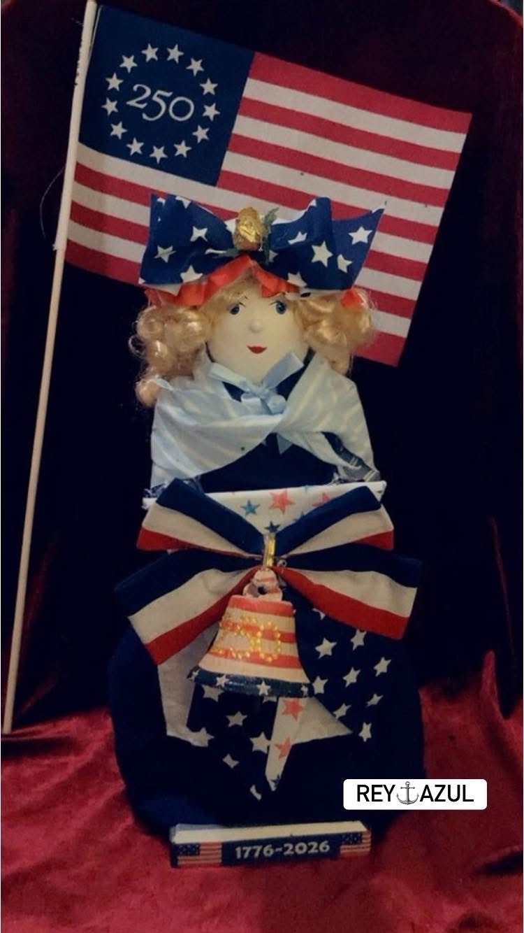 2026 Lil Miss Patriotic “Let Freedom Ring” Nutcracker 15” 250th Anniversary