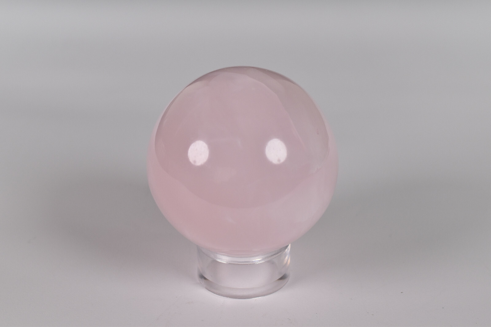 Pink Mangano Calcite Sphere Fluorescent UV Reactive from Pakistan 4.9 cm # S1