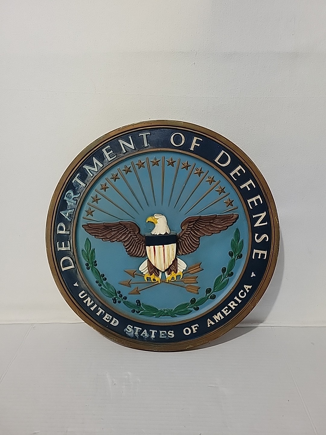 Department of Defense Styrofoam Wall Plaque – Seal – 16” Diameter 2 Pound