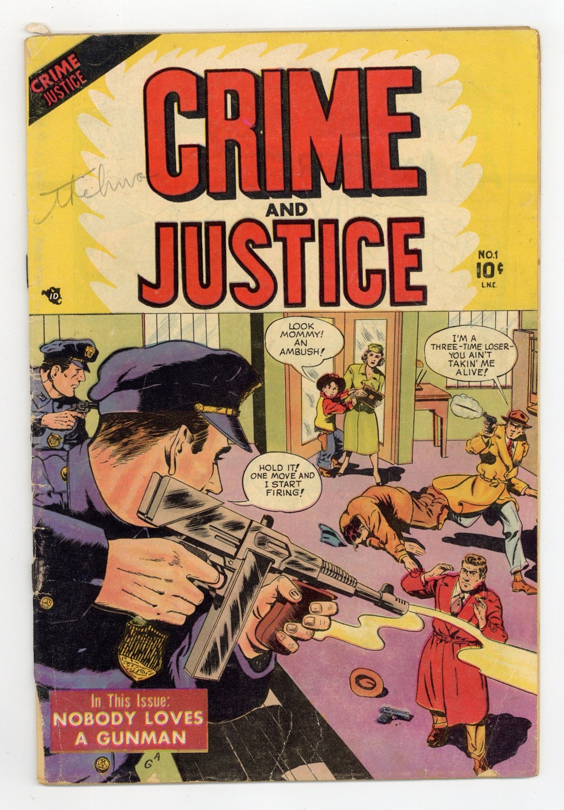 Crime and Justice #1 FR 1.0 1951