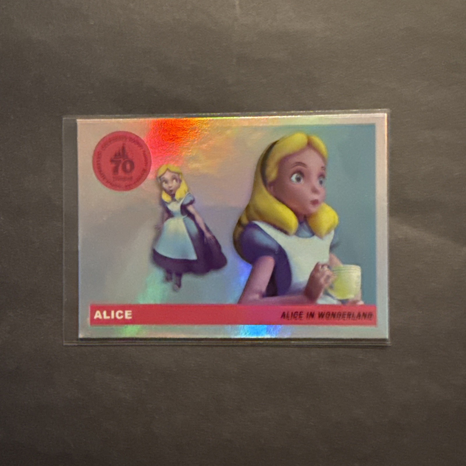 2025 Topps Disneyland 70th Foil #T55-25 Alice Used Free Shipping