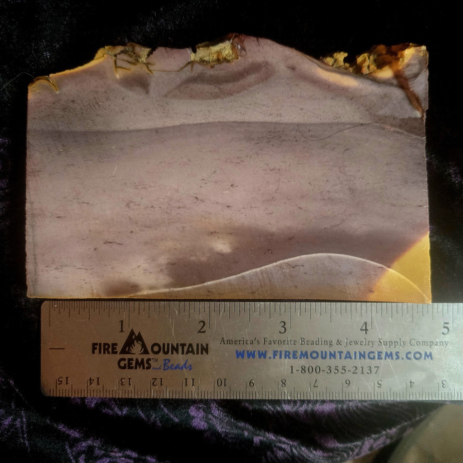 Purple Mookite 7 Ounces. Beautiful Colors And Patterns.