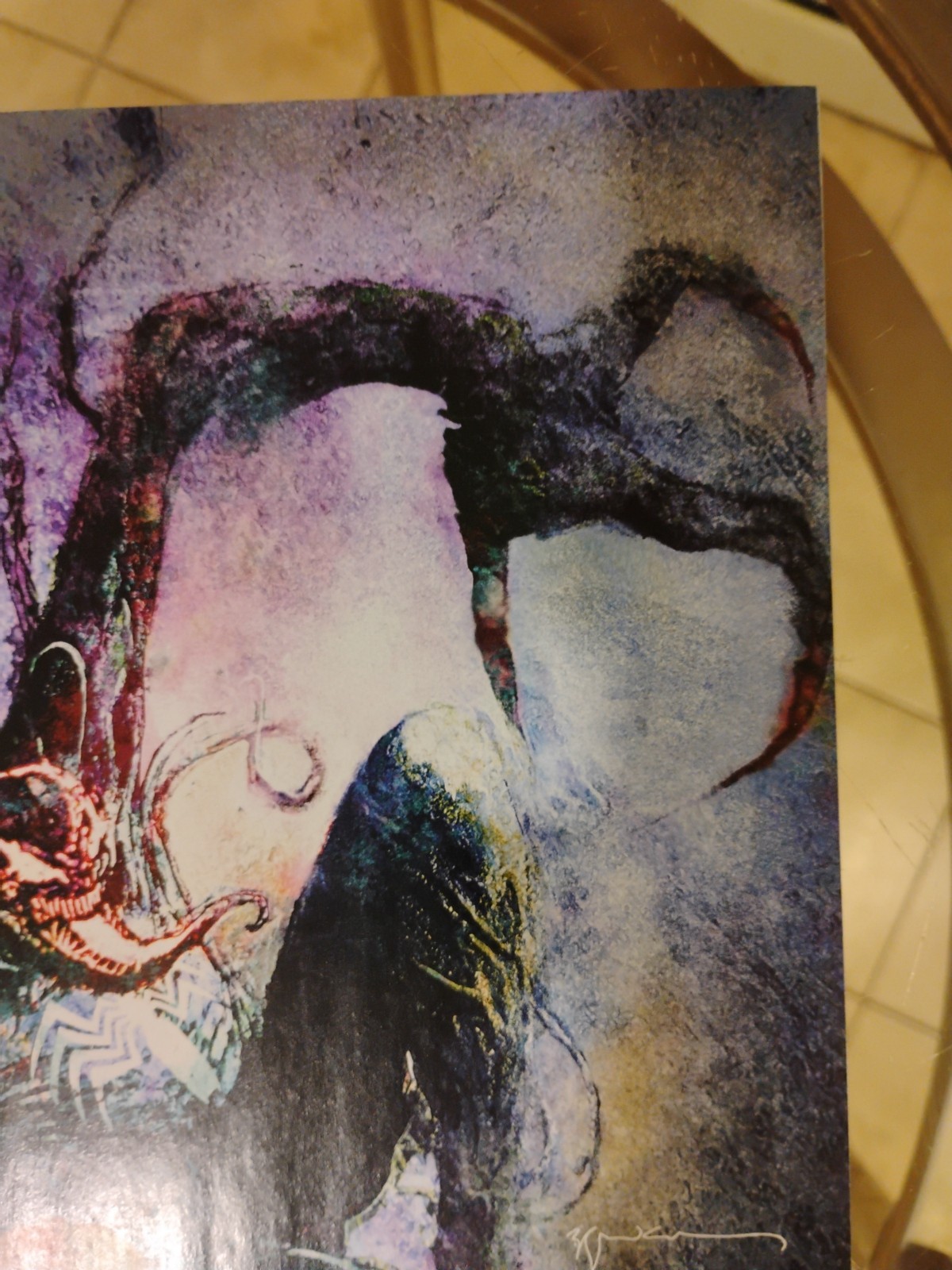 Venom: Lethal Protector #1 Cover D Bill Sienkiewicz Variant (Marvel 2022)