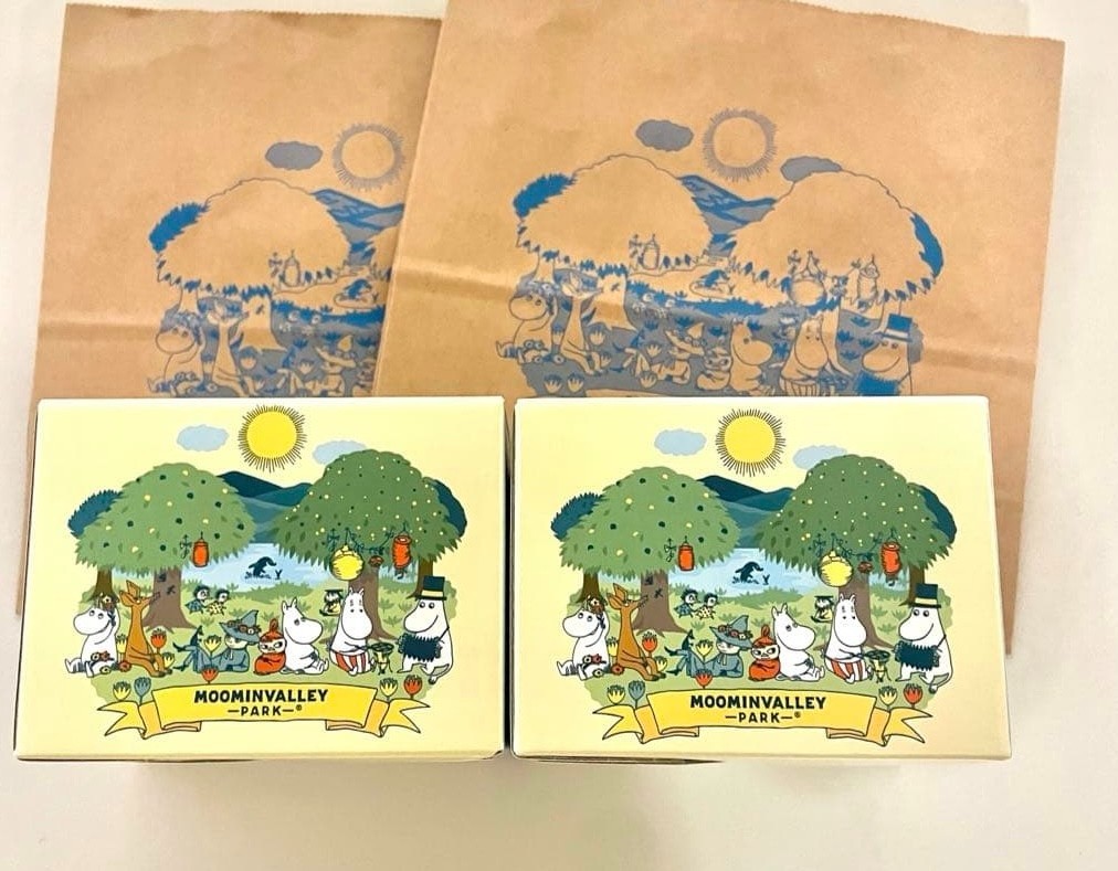 Set of 2 ARABIA Moomin Mug 2026 SIMPLE JOY Moominvalley Park Limited Japan
