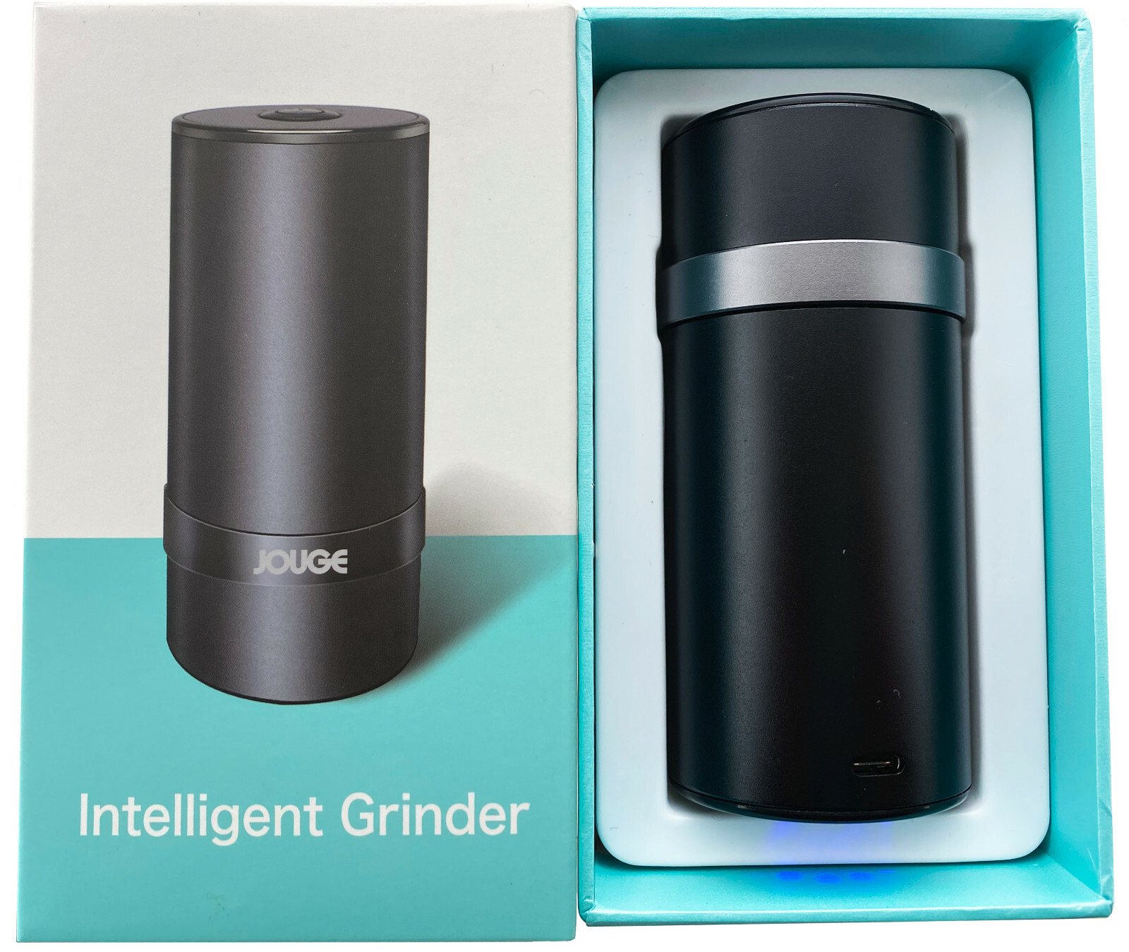 Electrical Metal Grinder Automatic Tobacco Herb Crusher Gunmetal *USA SELLER