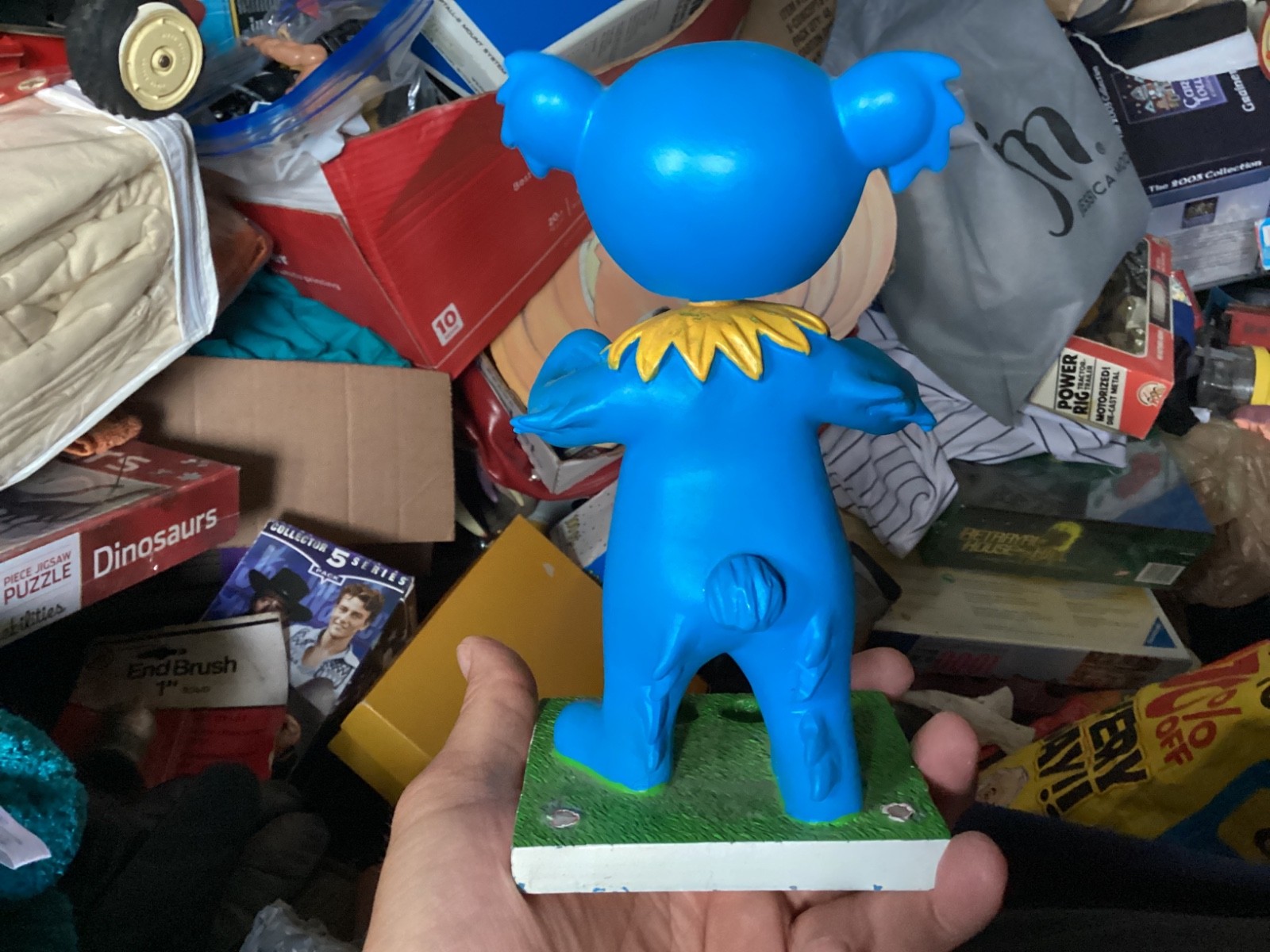 Grateful Dead Dancing Blue Bear Bobblehead Kollectico damaged