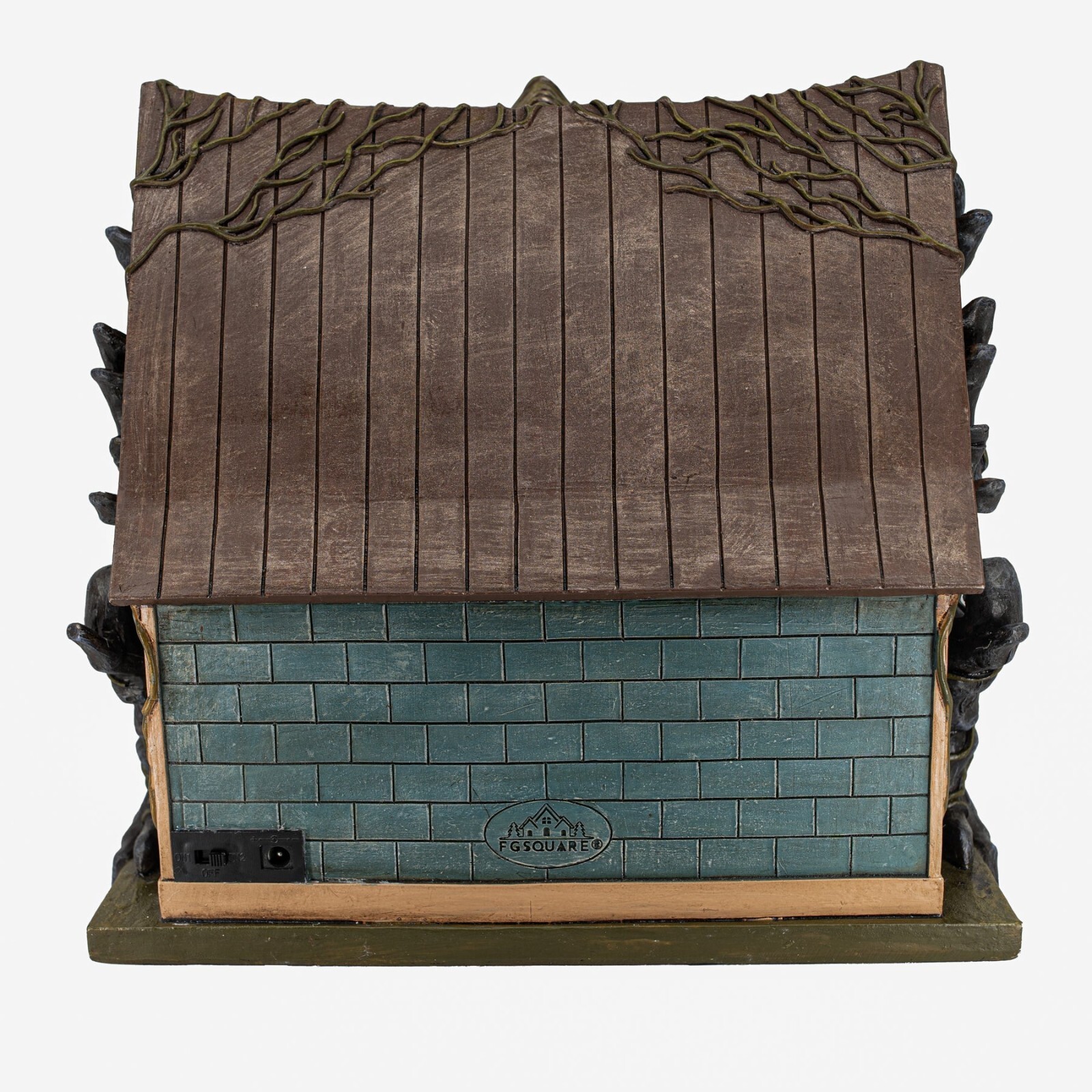 FG Square – Cycloptic Manor All Seeing Eye Halloween Village 10″ x 7″ x 12″