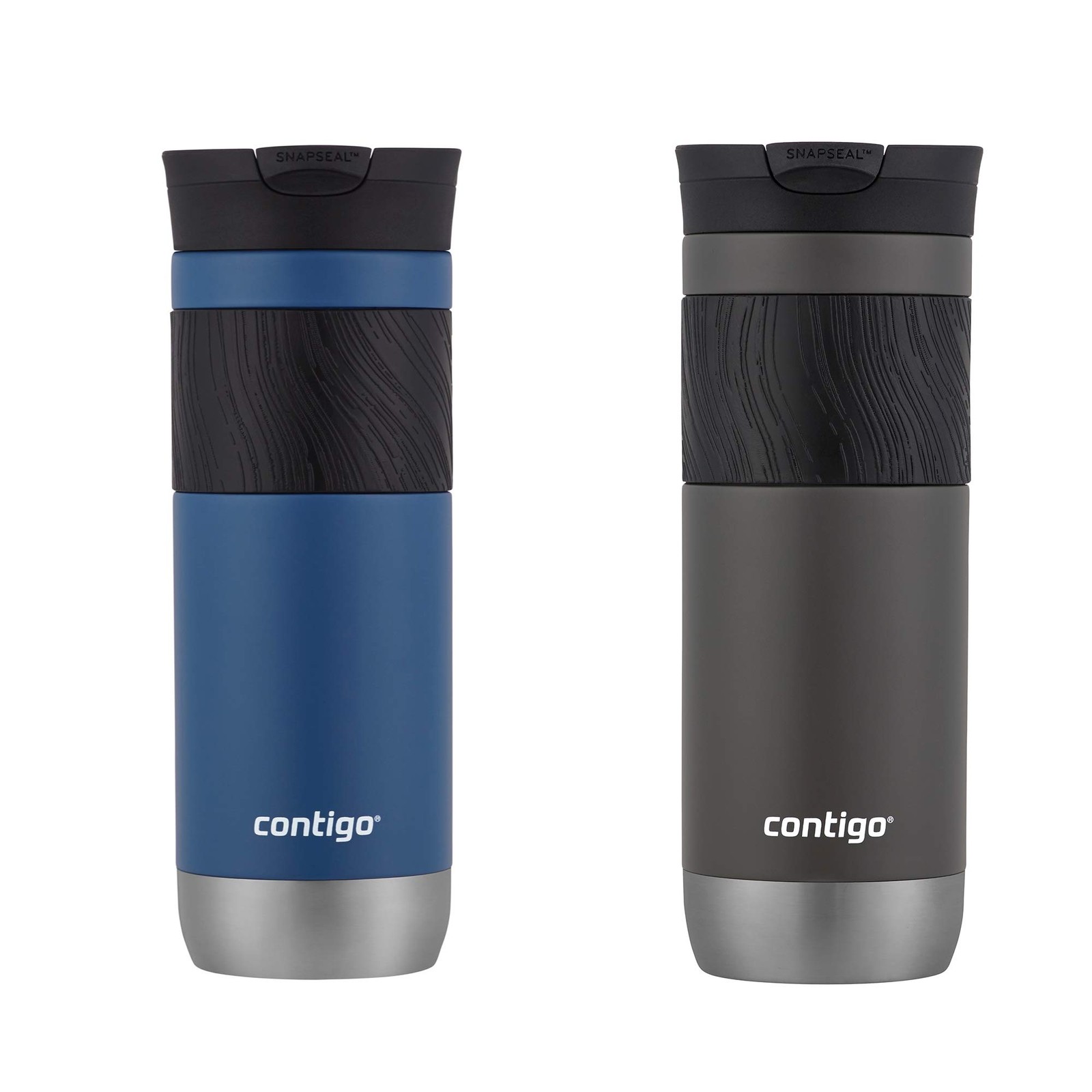 Contigo Byron Vacuum-Insulated Stainless Steel Travel Mug Leak-Proof Lid