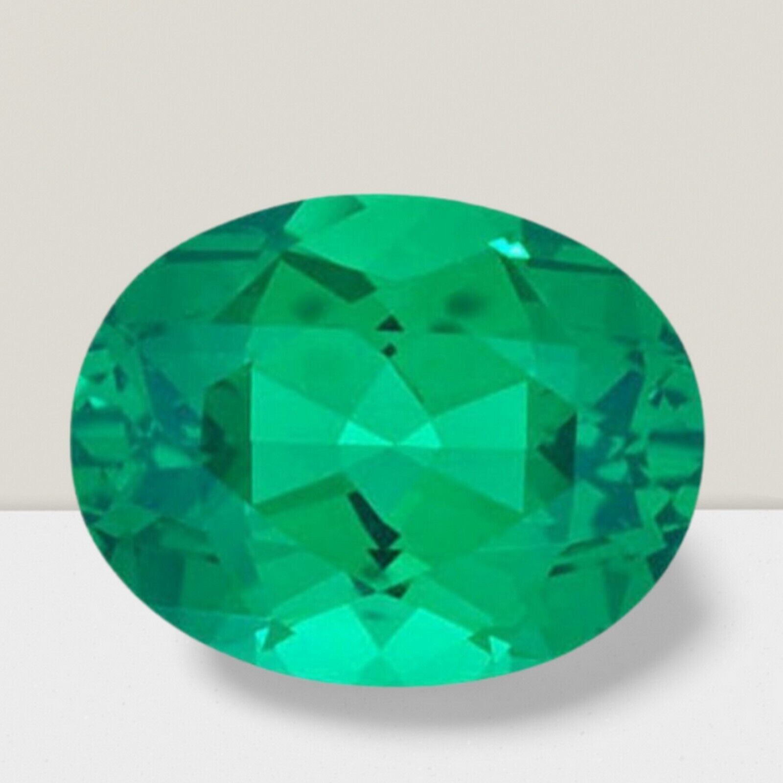 Emerald Oval Cut Gemstone 4 Cts – 11×9 mm AAA+ Loose Gem