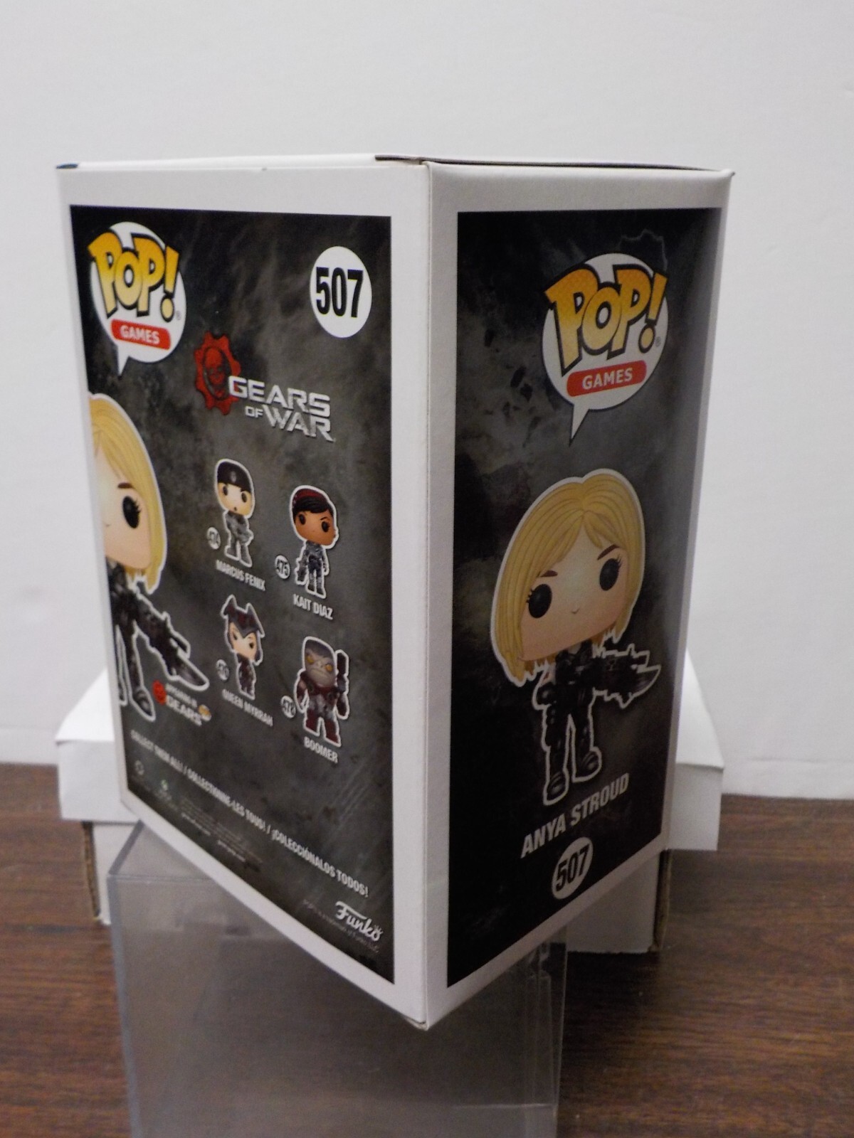 C1014 Funko Video Games “Gears of War (Collector Box)” Vinyl Figures Set (Dmg*)