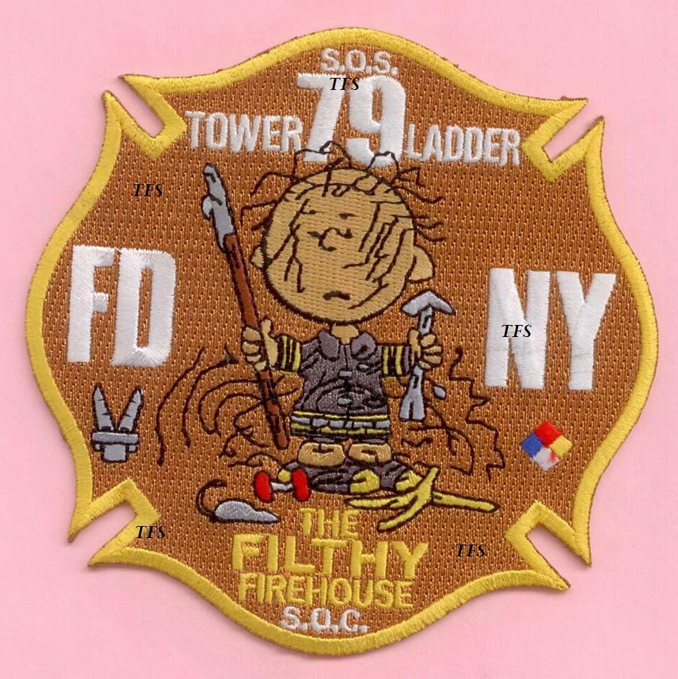 New York City Fire Dept Ladder 79 Patch