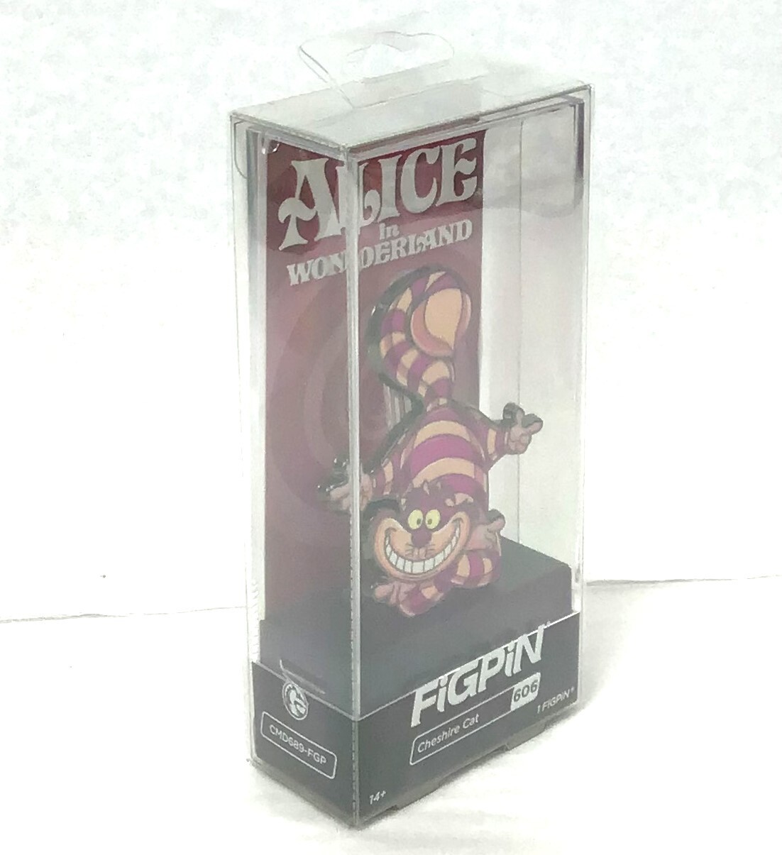 FiGPiN Alice In Wonderland Cheshire Cat #606 Collectible Pin