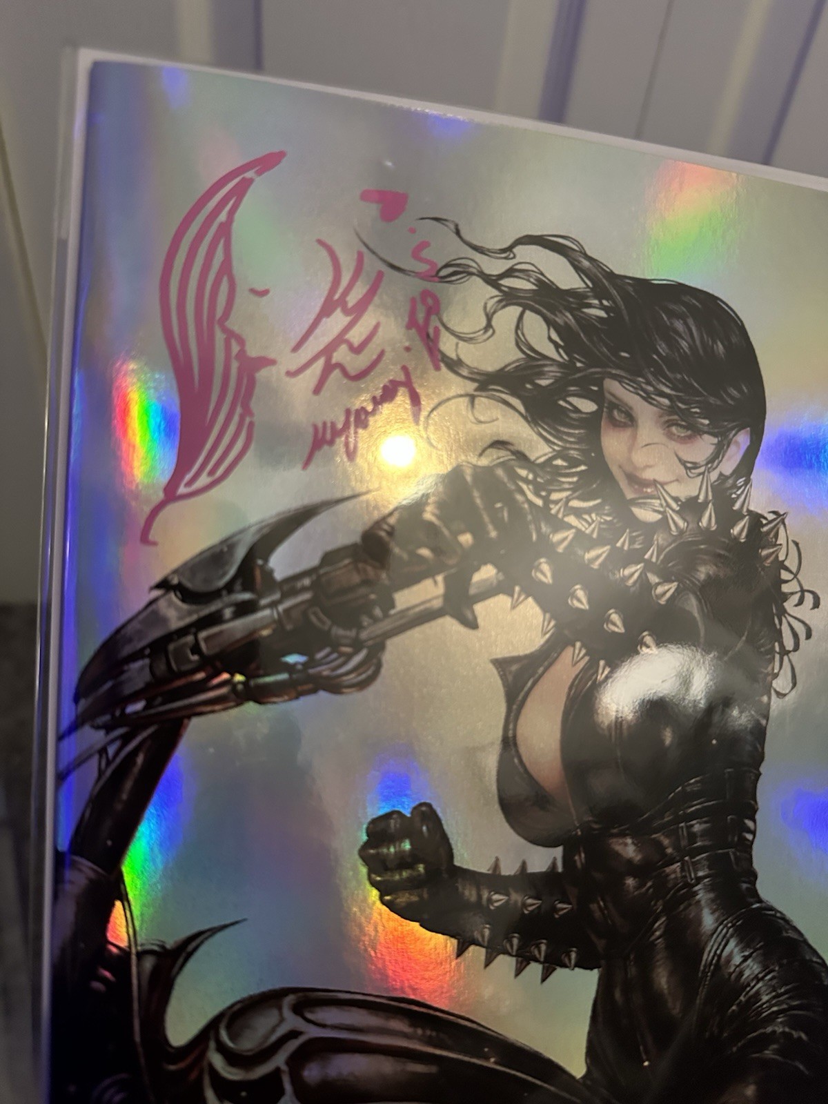 Kyuyong Eom C2E2 Artbook FOIL SIGNED & REMARKED COA Ltd 100