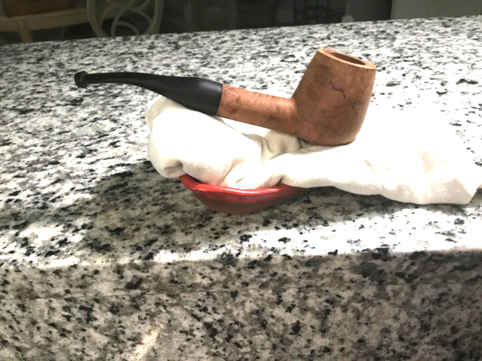 Unfinished Extra Large pot shape briar pipe