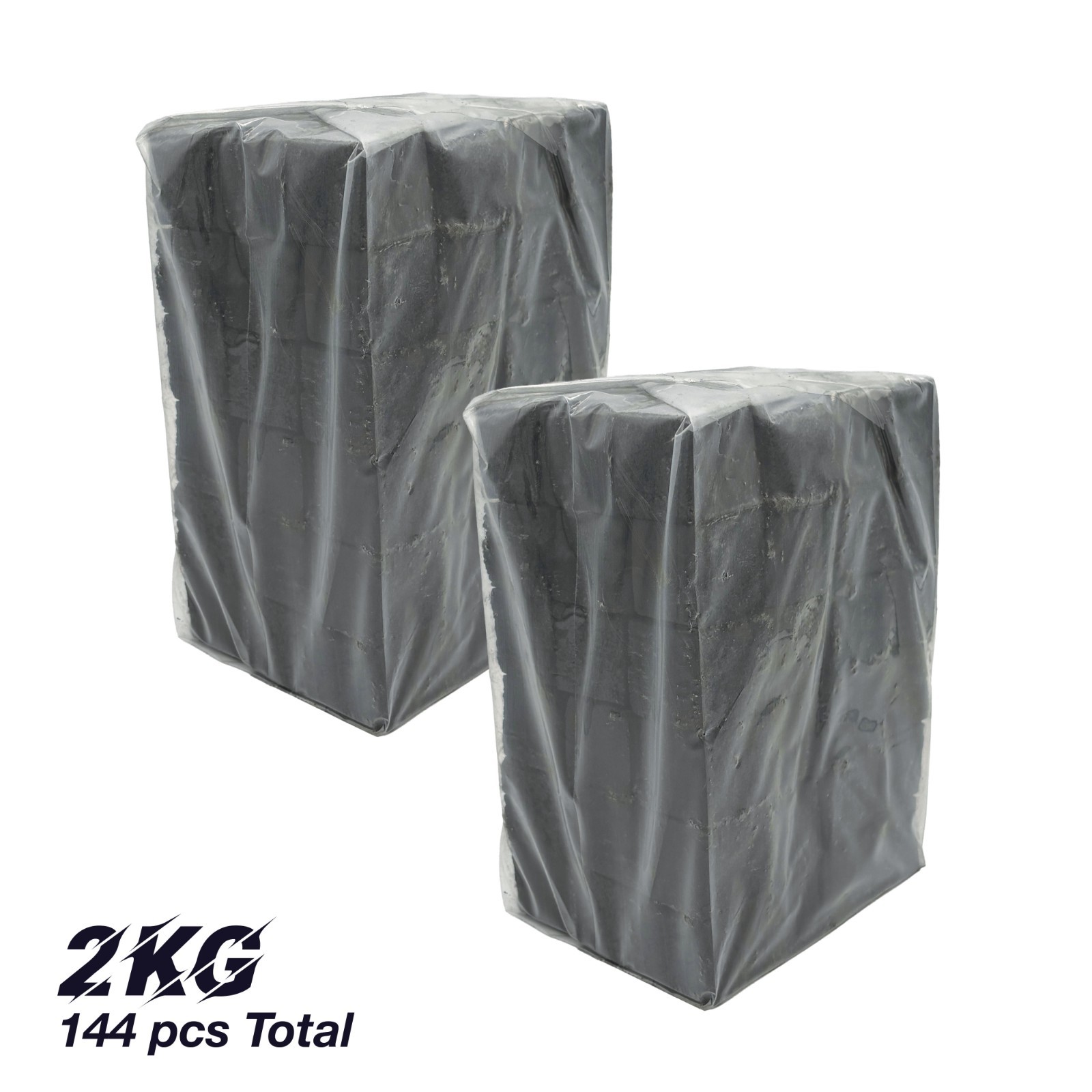 Coconut Cubes Hookah Charcoal 2kg 144 pcs SHIP FROM US Coconut SALE