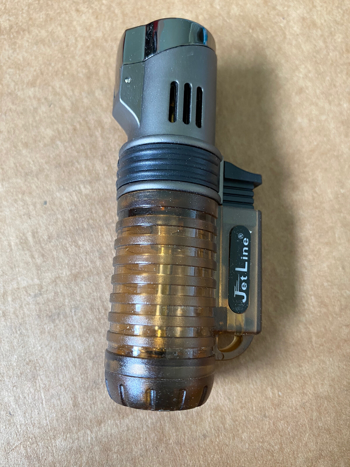 Jetline Pocket Torch Mega Jet Single Flame – Orange – New