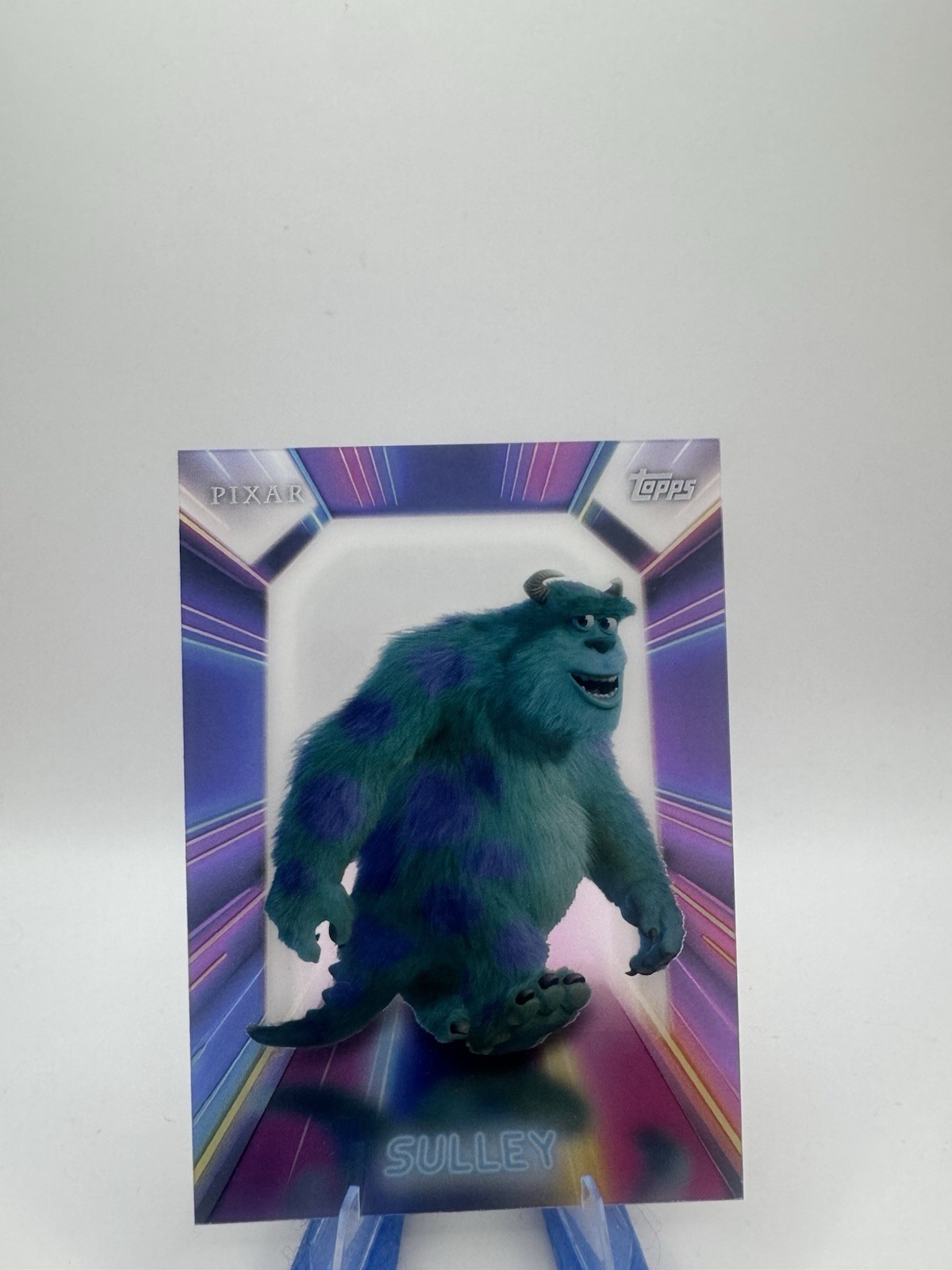 Sully 2026 Topps Disney Neon Illuminated Neon Light PETG Card-#NPL-23 Monsters