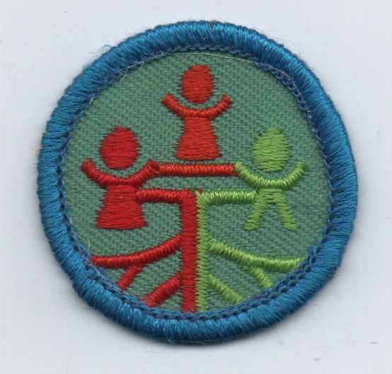 My Heritage, Junior GS Proficiency Badge, Plastic Back (1980-2001)